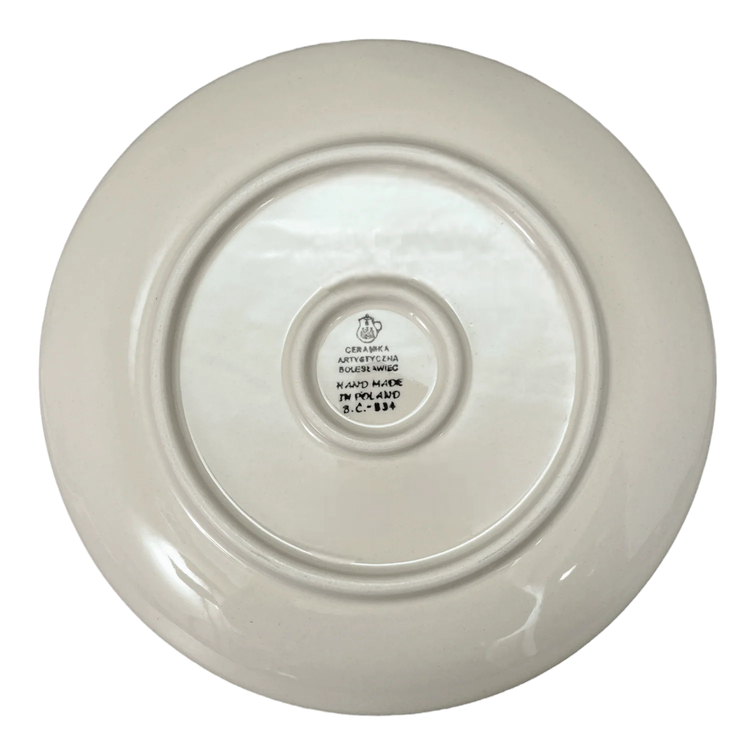 Plate, Round, Dinner, 10" in "Winter Skies" by Ceramika Artystyczna | A257-2826X - Image 5
