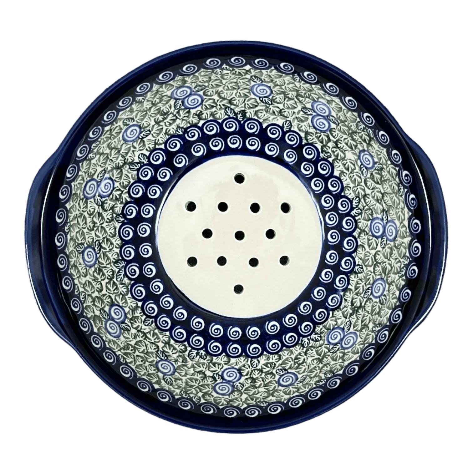 Colander, 10" in "Spring Swirl" by Zaklady | Y1183A-A1073A - Image 2