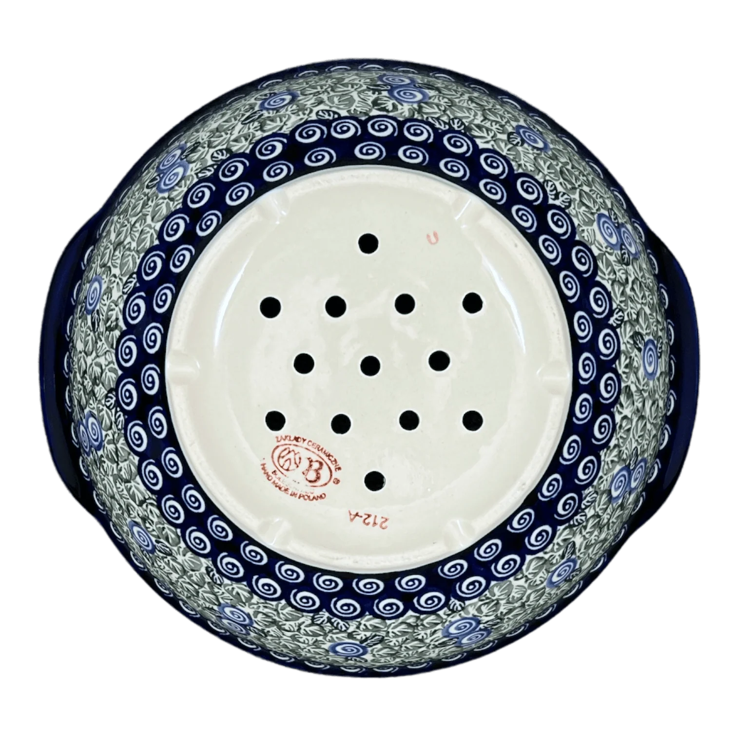 Colander, 10" in "Spring Swirl" by Zaklady | Y1183A-A1073A - Image 3