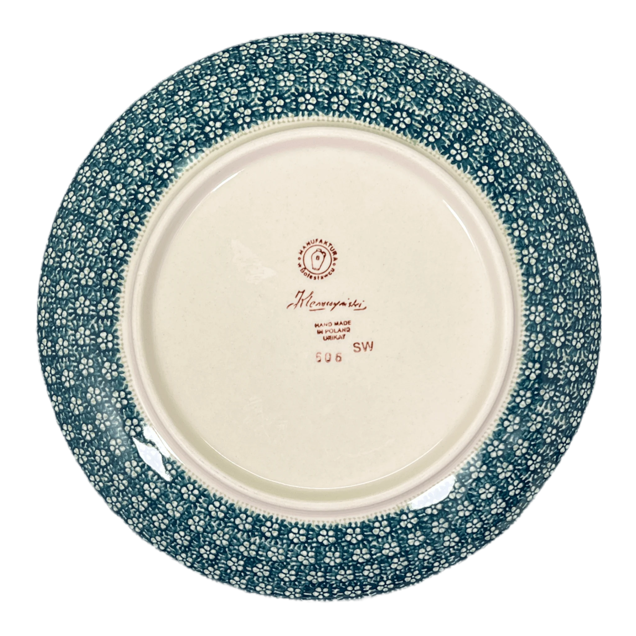 Plate, Round, Dinner, 10" in "Bountiful Blossoms" by Manufaktura | T132S-WKLZ - Image 3