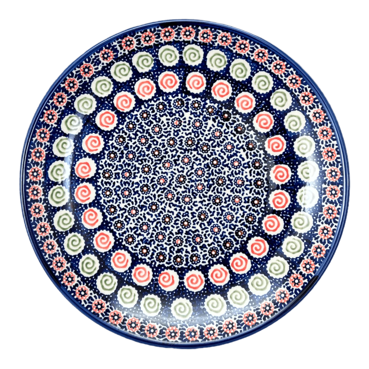 Plate, Round, Dinner, 10" in "Carnival" by Manufaktura | T132U-RWS