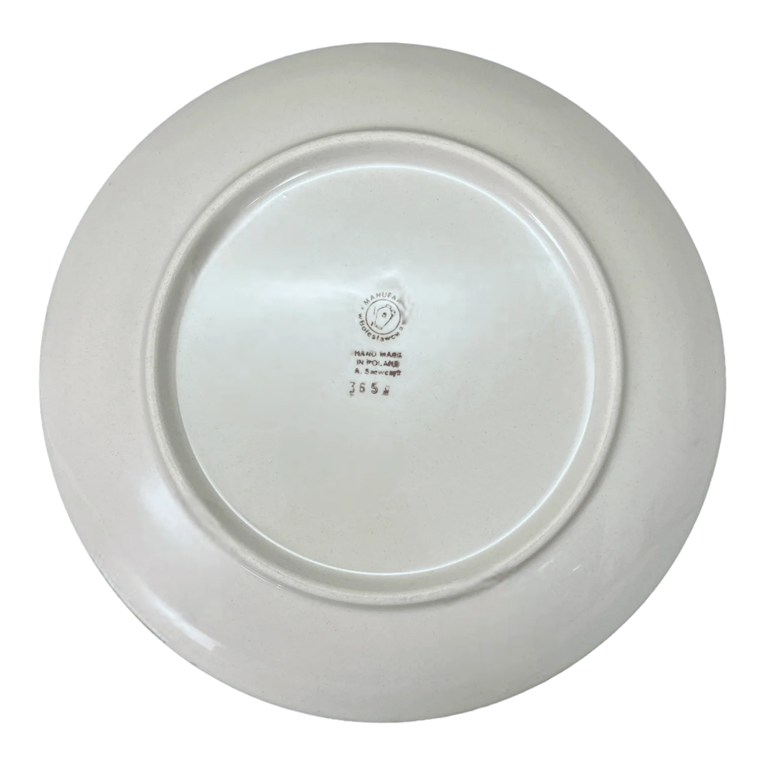 Plate, Round, Dinner, 10" in "Carnival" by Manufaktura | T132U-RWS - Image 4