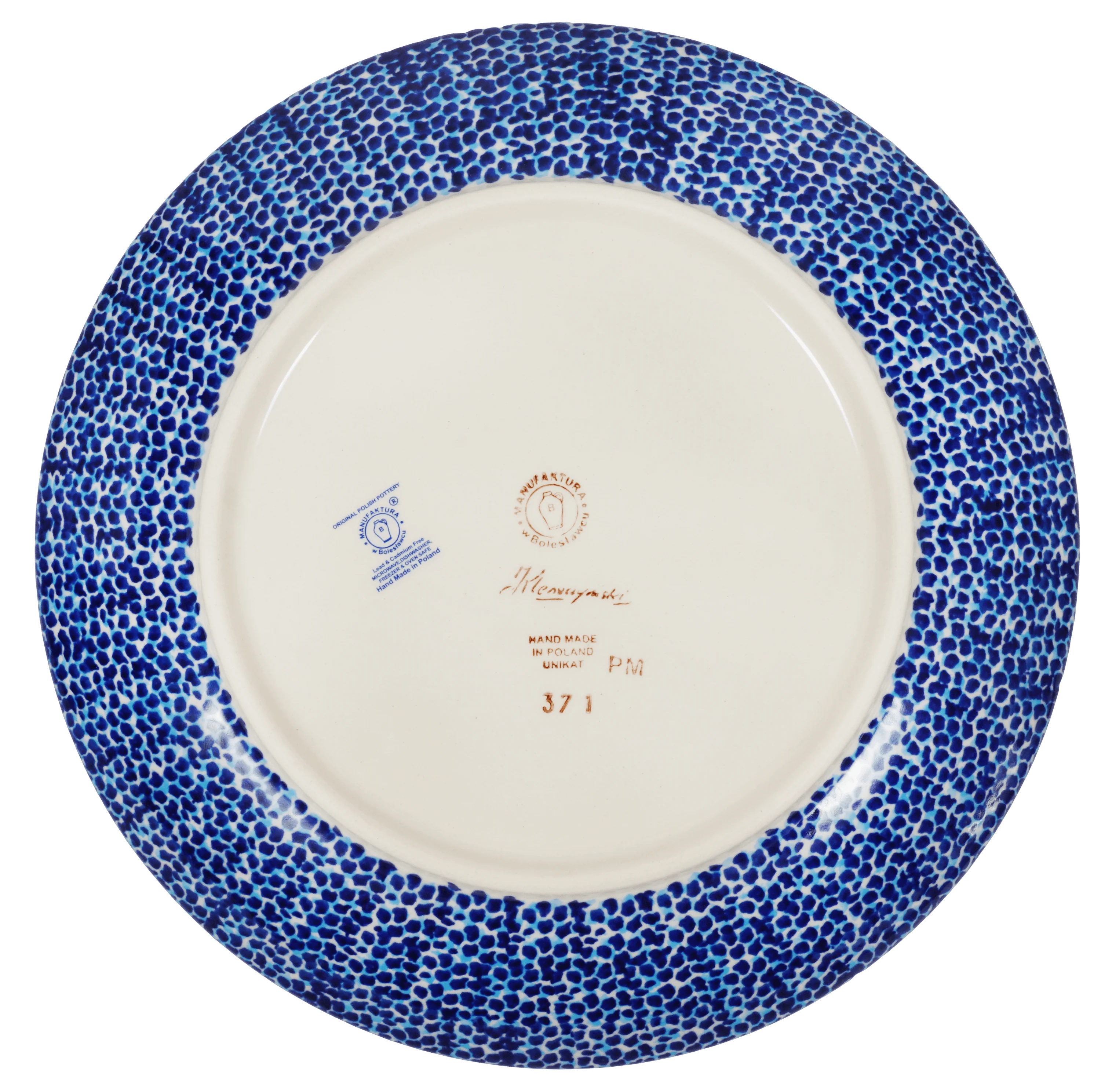 Plate, Round, Dinner, 10" in "Crimson Twilight" by Manufaktura | T132S-WK63 - Image 5