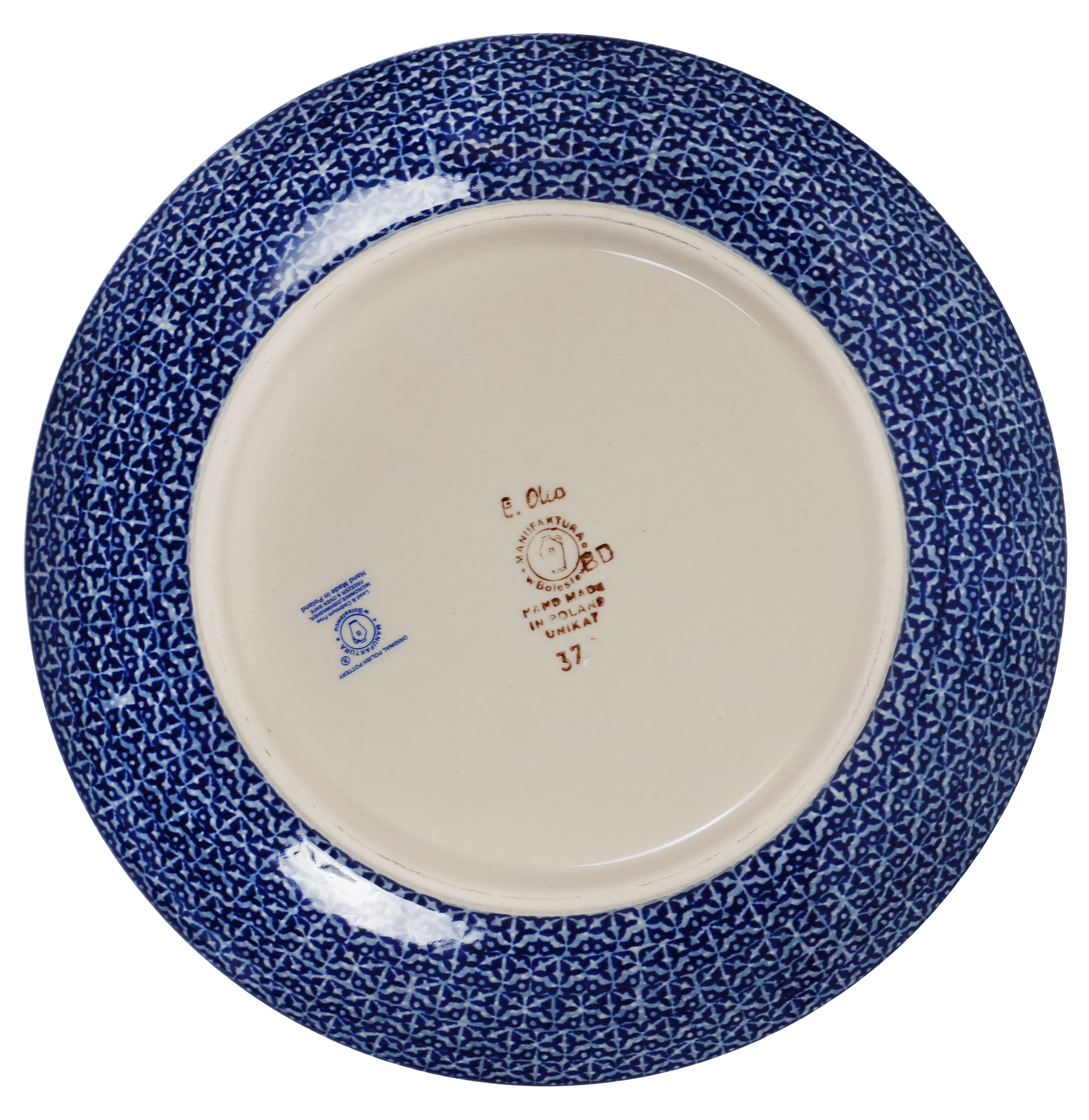 Plate, Round, Dinner, 10" in "Floral Beginnings" by Manufaktura | T132S-EO38 - Image 3