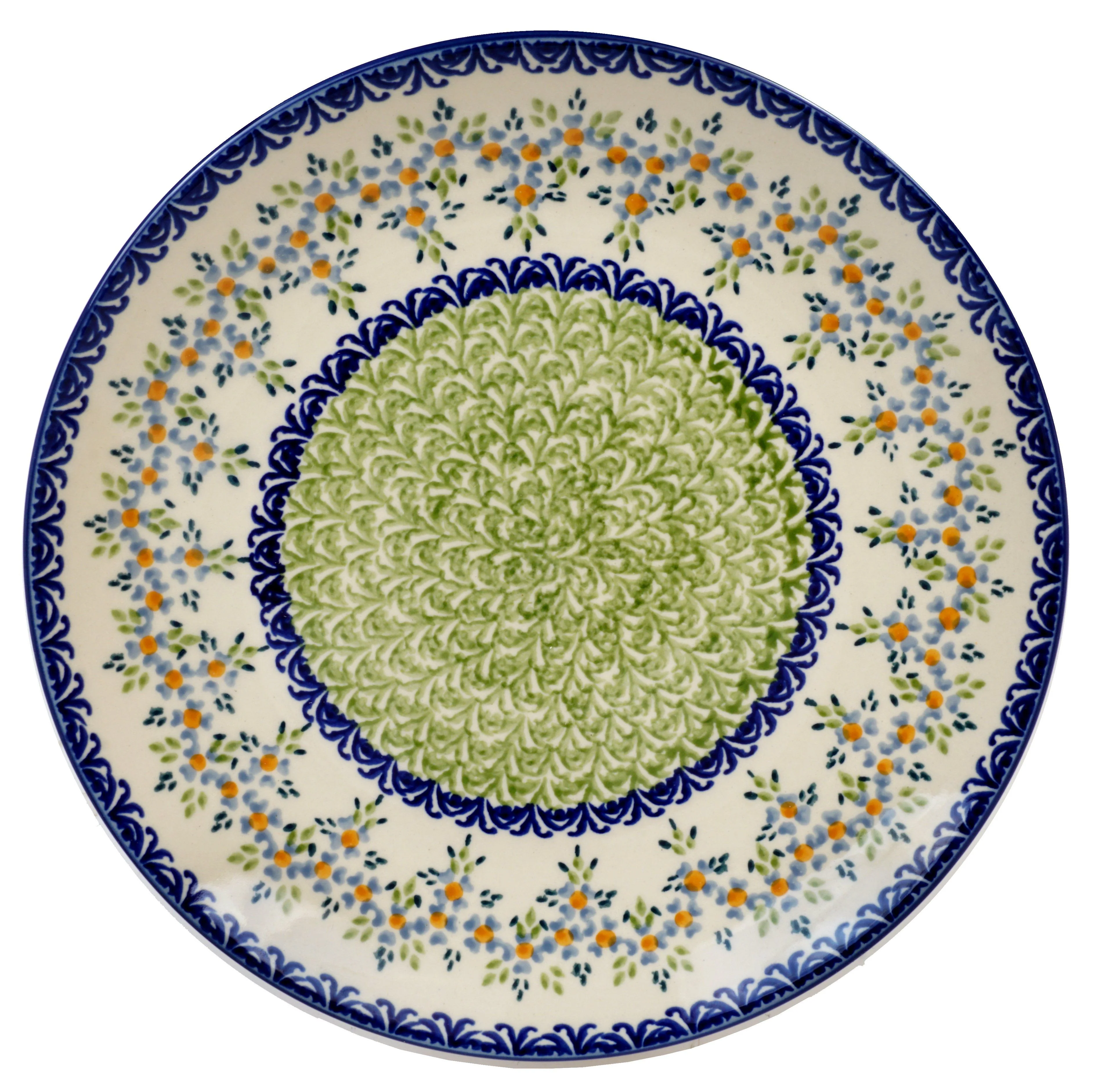 Plate, Round, Dinner, 10" in "Garden Stroll" by Manufaktura | T132U-P316