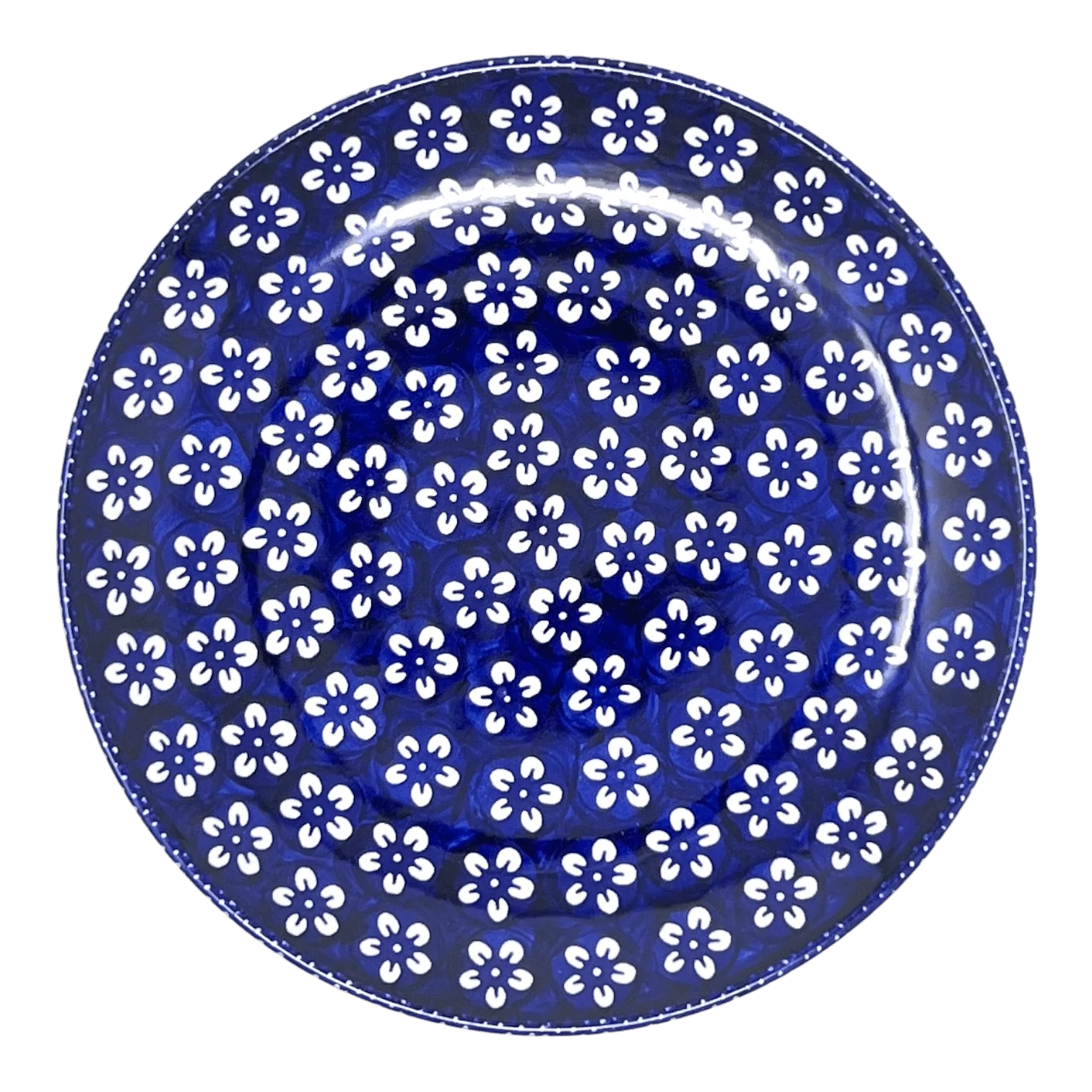 Plate, Round, Dinner, 10" in "Modern Blue" by Manufaktura | T132M-J8KO