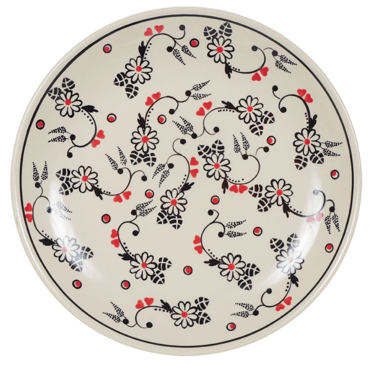 Plate, Round, Dinner, 10" in "Night Garden" by Manufaktura | T132U-BL02