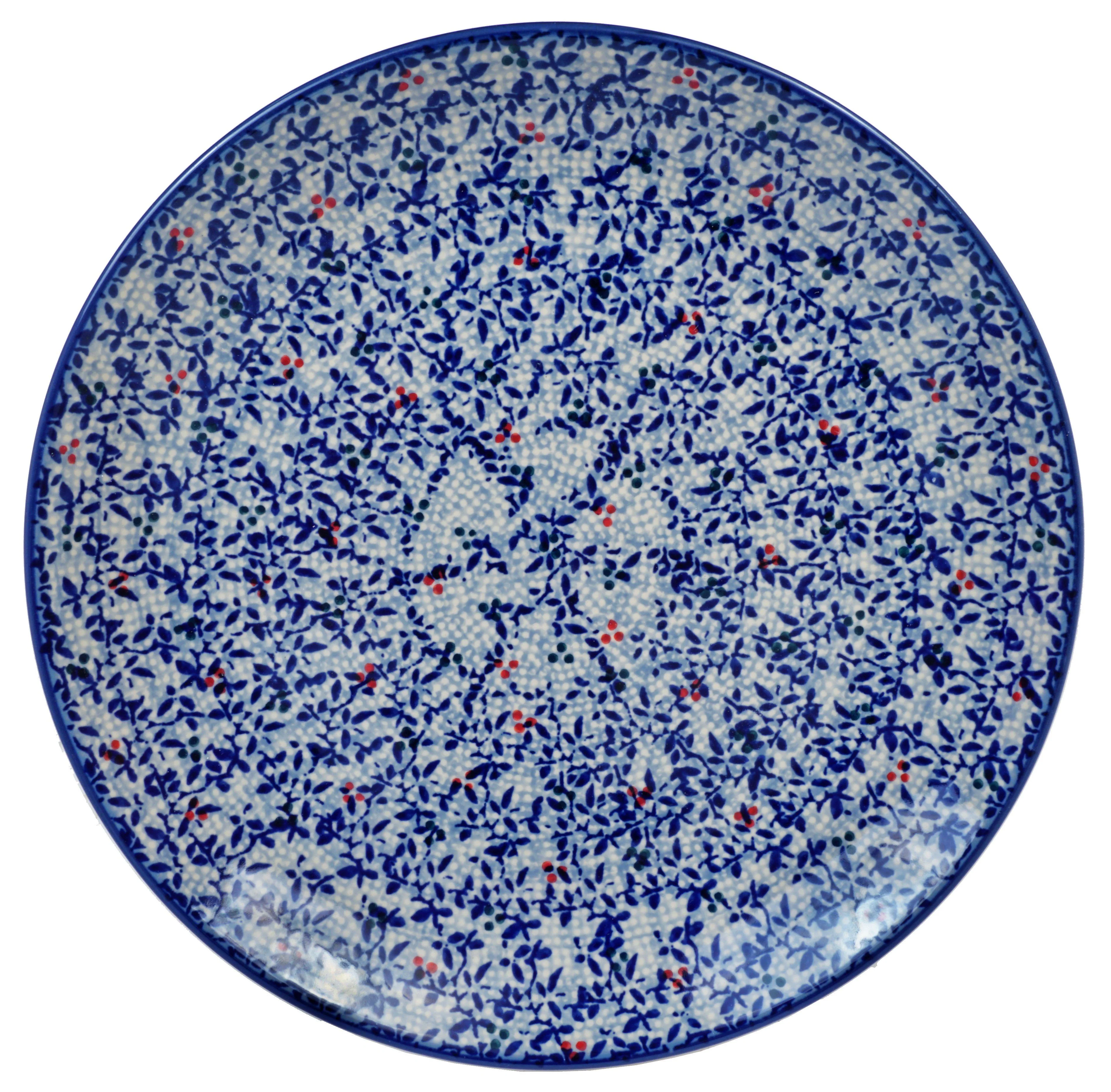 Plate, Round, Dinner, 10" in "Twilight Berries" by Manufaktura | T132U-GP14
