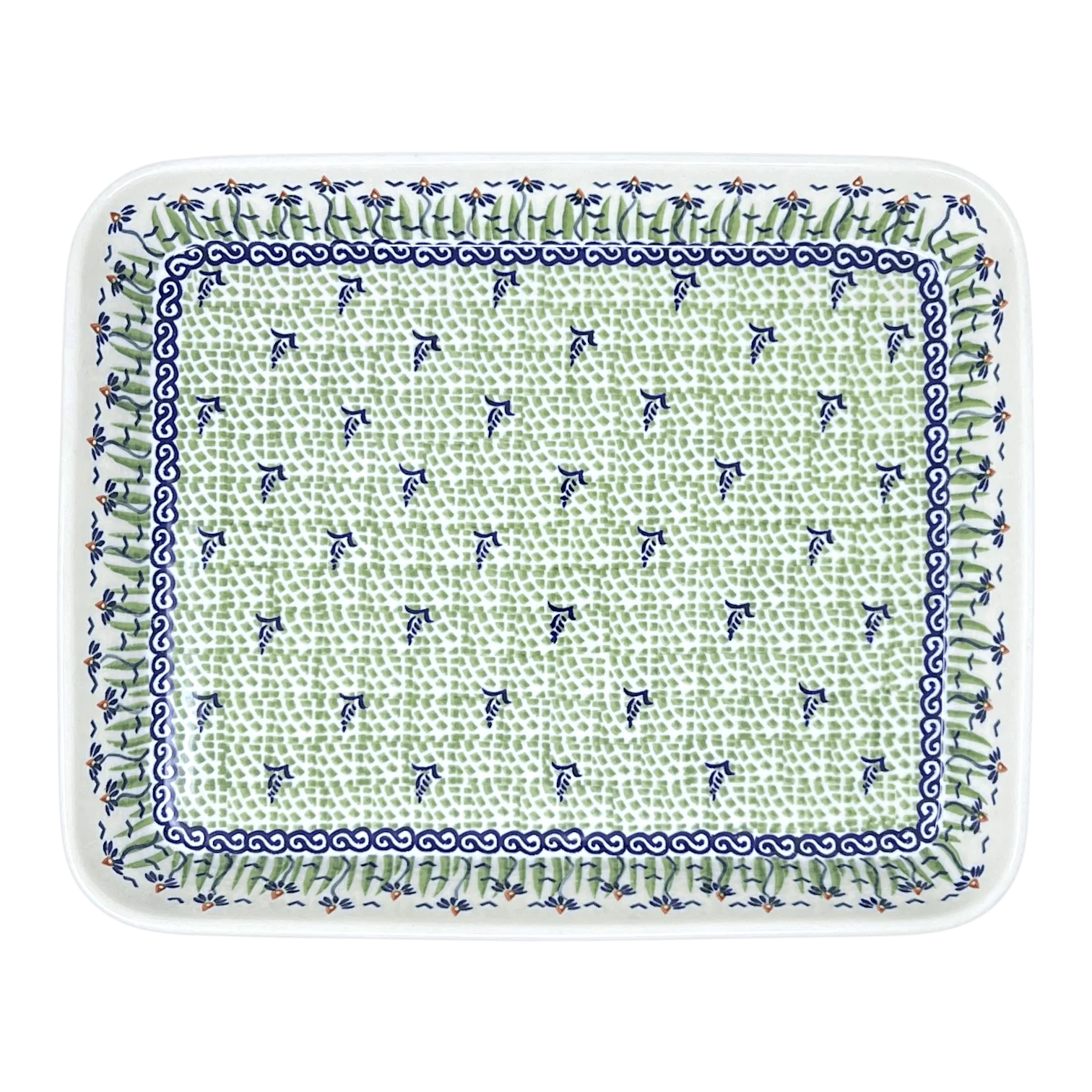 Baker, Rectangular, Shallow 10" x 13" in "Riverbank" by Manufaktura | P105T-MC15 - Image 3