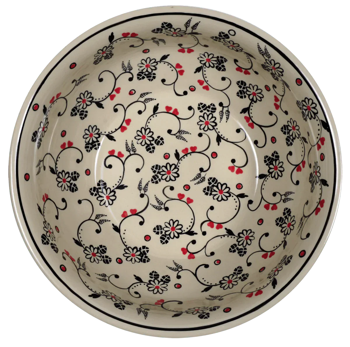 Bowl, Round, 11" in "Night Garden" by Manufaktura | M087U-BL02 - Image 3