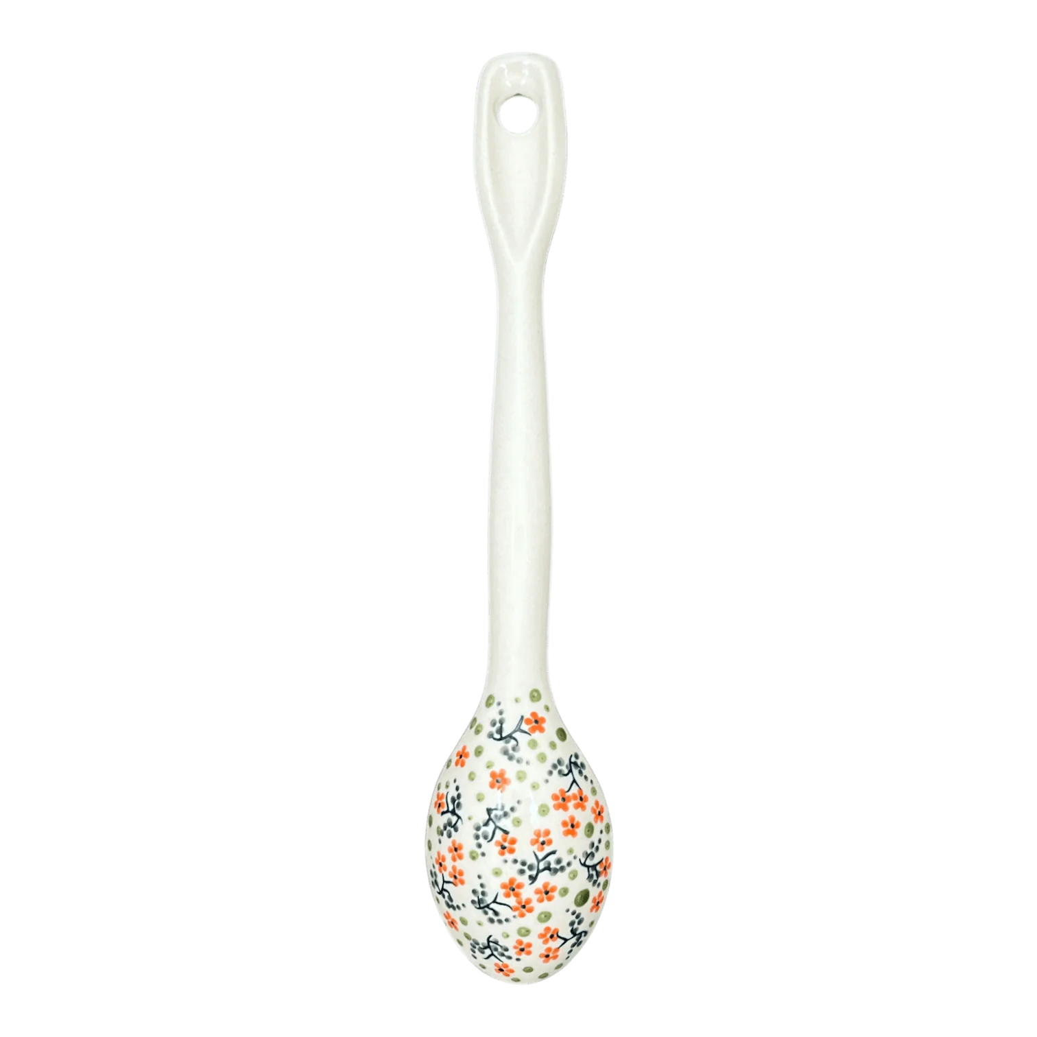 Spoon, Stirring Spoon, 12" in "Peach Blossoms" by Manufaktura | L008S-AS46 - Image 2