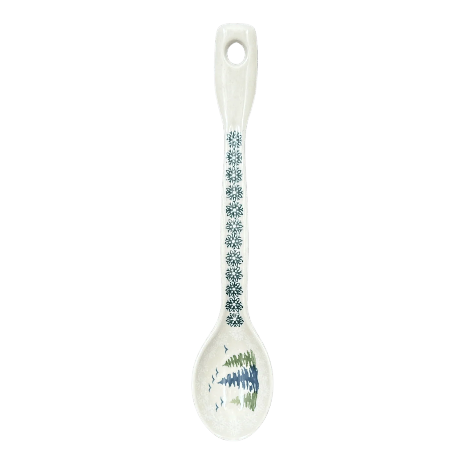 Spoon, Stirring Spoon, 12" in "Pine Forest" by Manufaktura | L008S-PS29
