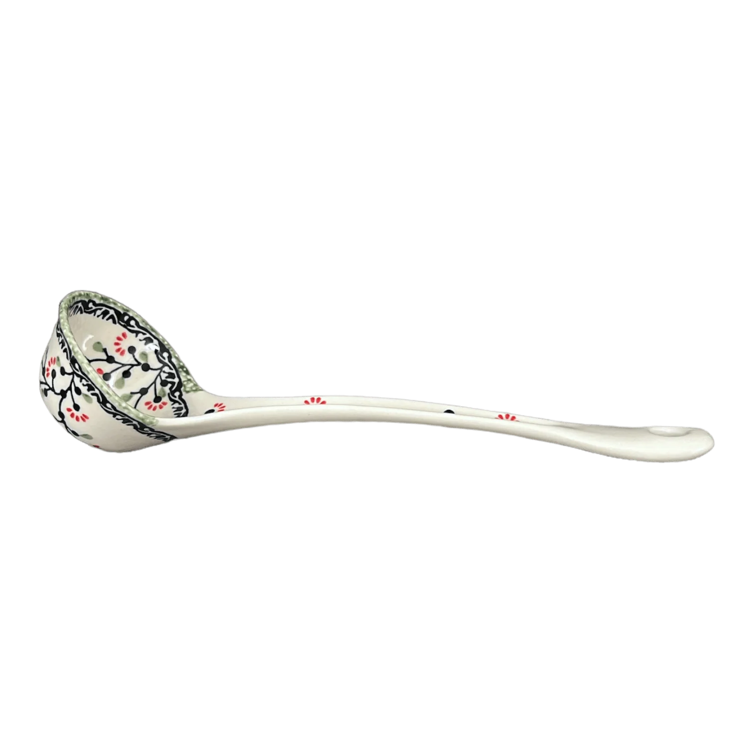 Ladle, Soup, 12" in "Cherry Blossoms" by Manufaktura | C020S-DPGJ - Image 3