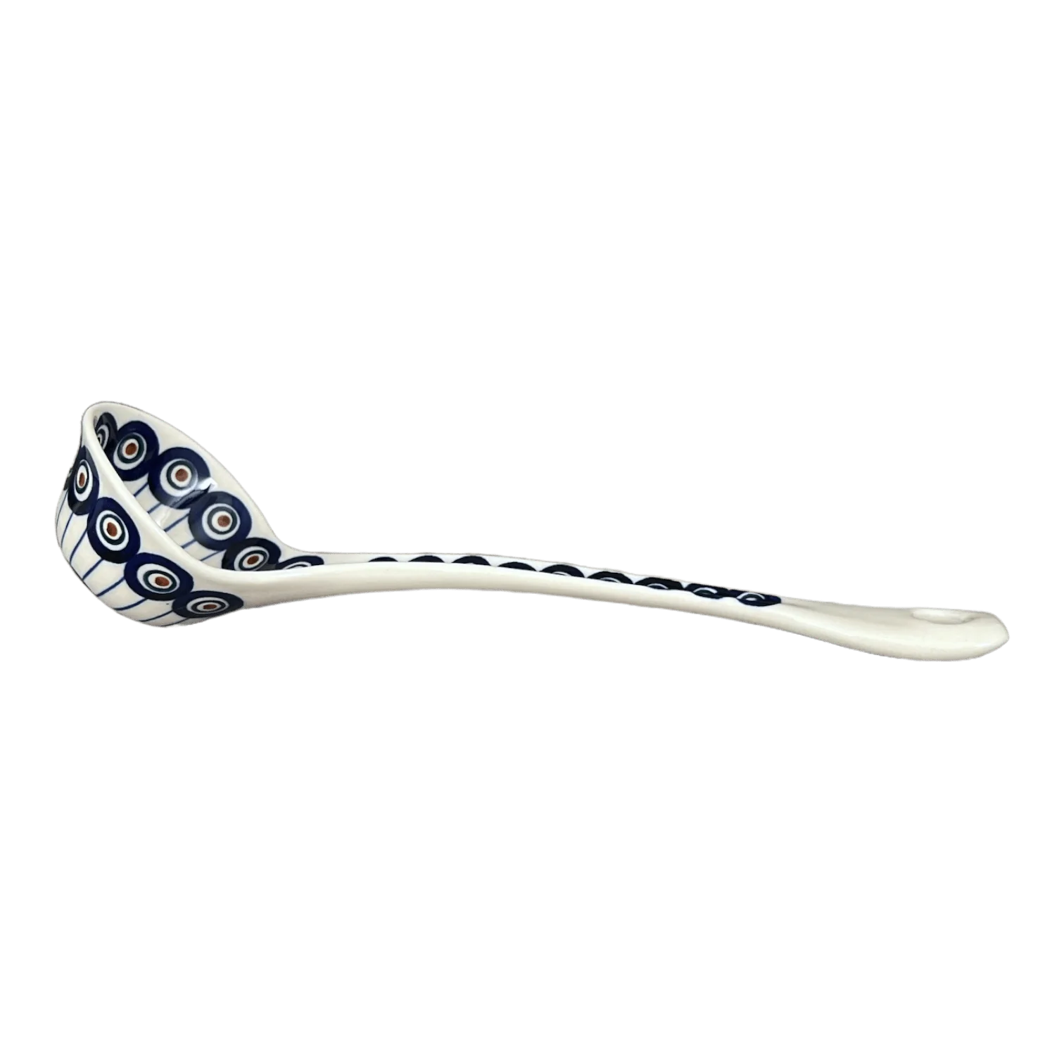 Ladle, Soup, 12" in "Peacock in Line" by Manufaktura | C020T-54A - Image 3