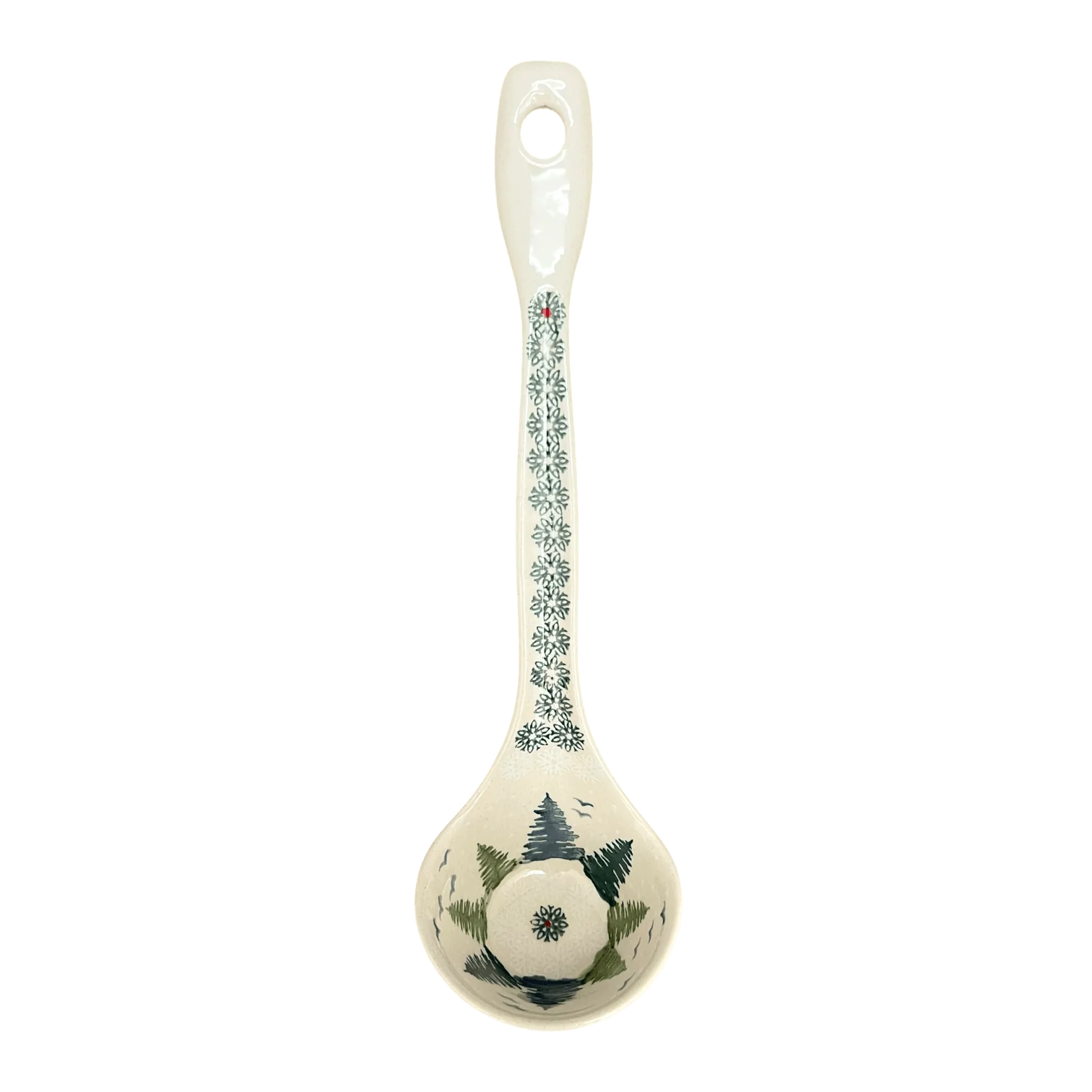 Ladle, Soup, 12" in "Pine Forest" by Manufaktura | C020S-PS29