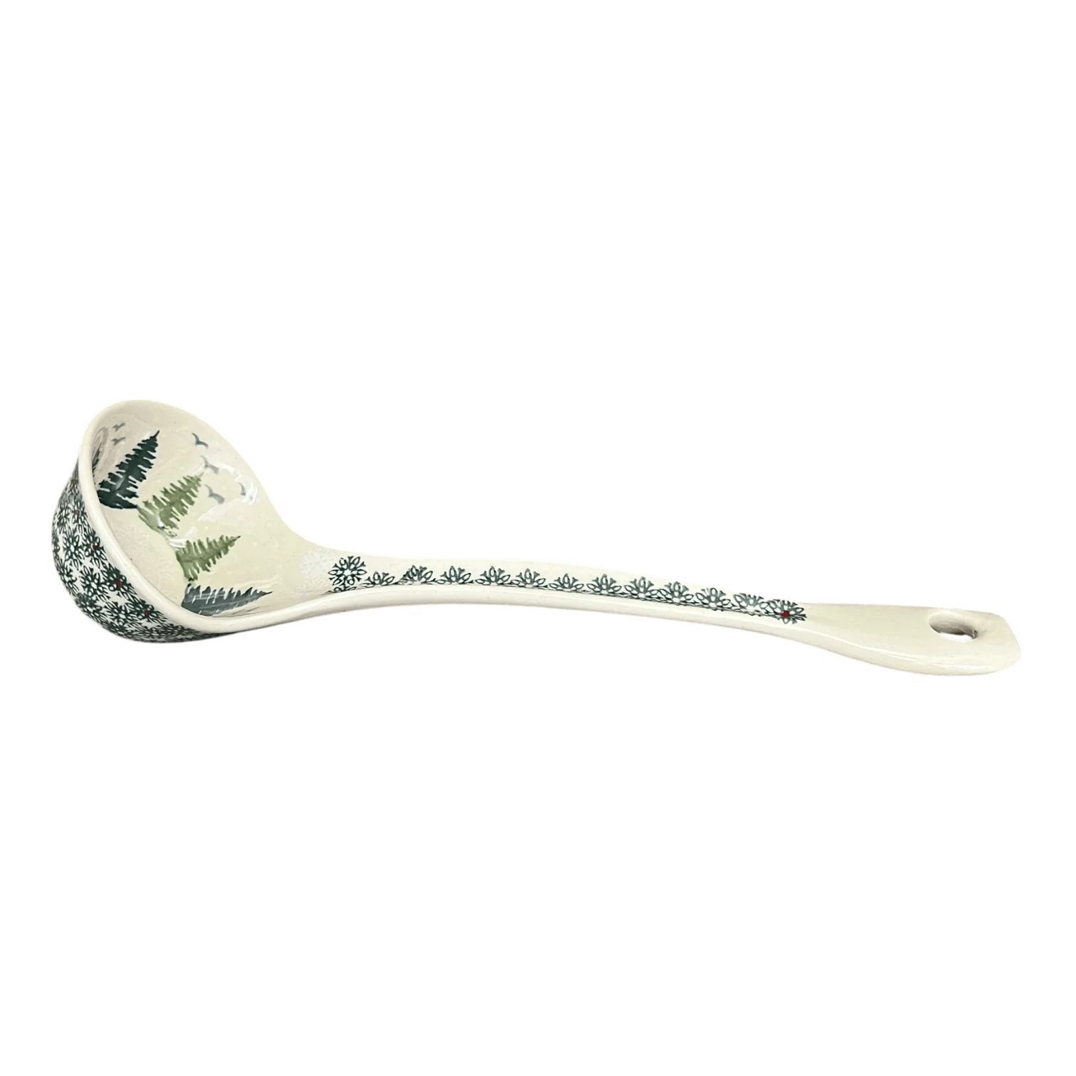 Ladle, Soup, 12" in "Pine Forest" by Manufaktura | C020S-PS29 - Image 3