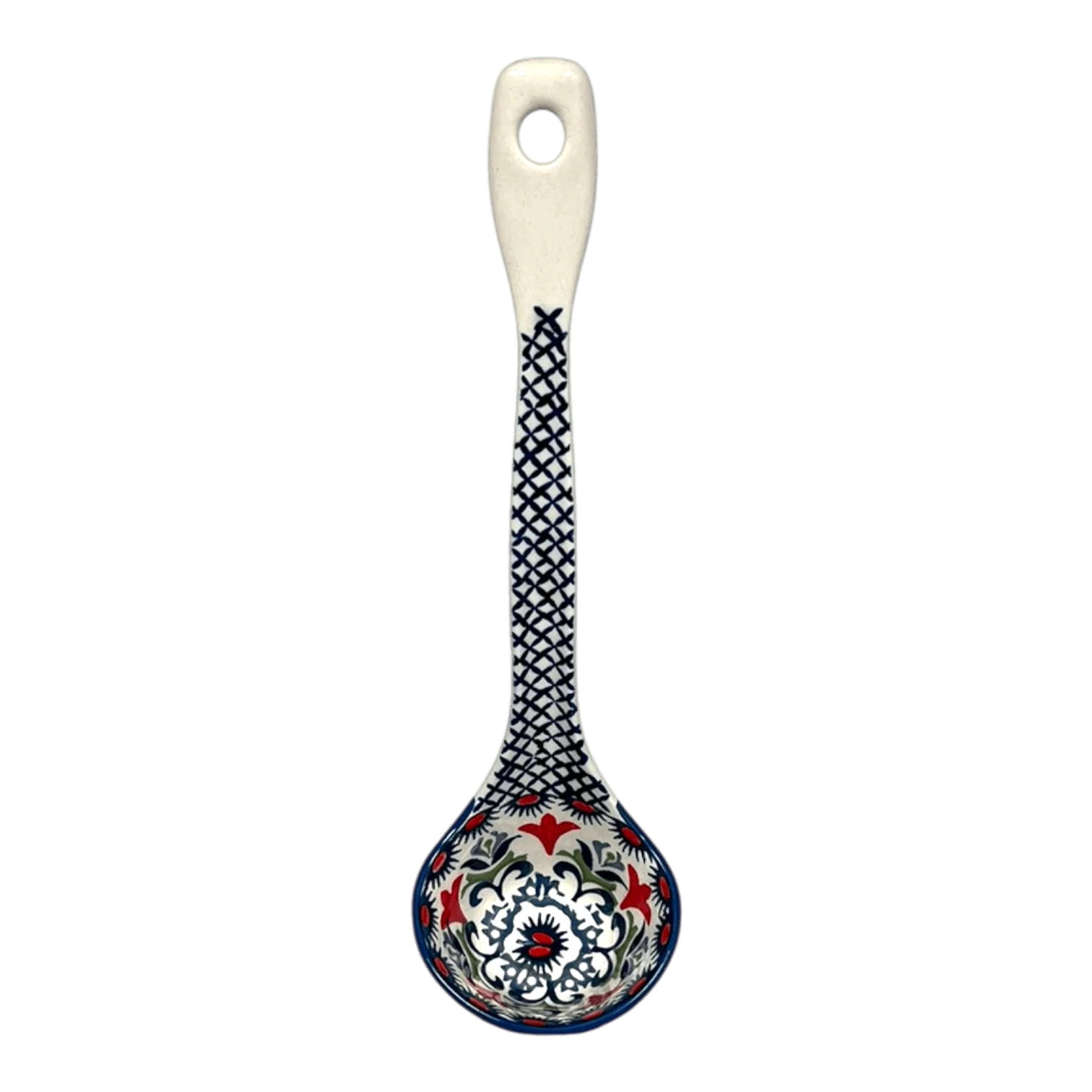 Ladle, Soup, 12" in "Scandinavian Scarlet" by Manufaktura | C020U-P295