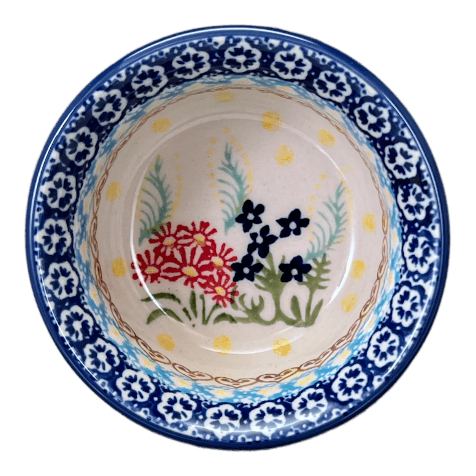 Bowl, Round, 3.5" in "Beautiful Botanicals" by Manufaktura | M081S-DPOG - Image 3