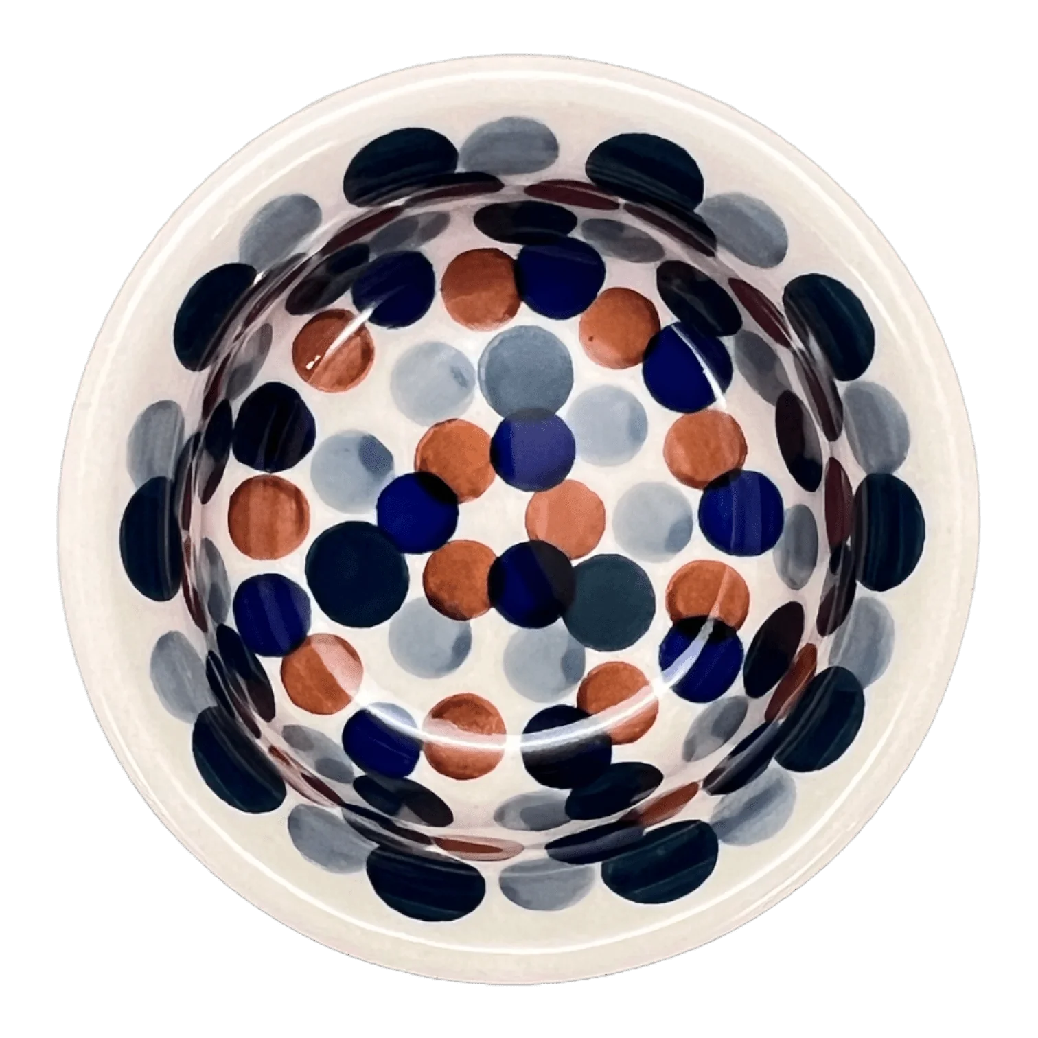 Bowl, Round, 3.5" in "Fall Confetti" by Manufaktura | M081U-BM01 - Image 3