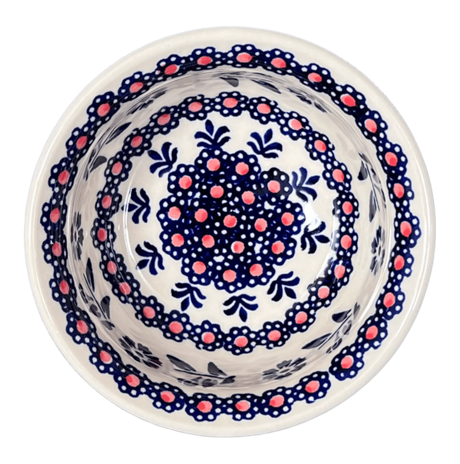 Bowl, Round, 3.5" in "Swedish Flower" by Manufaktura | M081T-KLK - Image 4