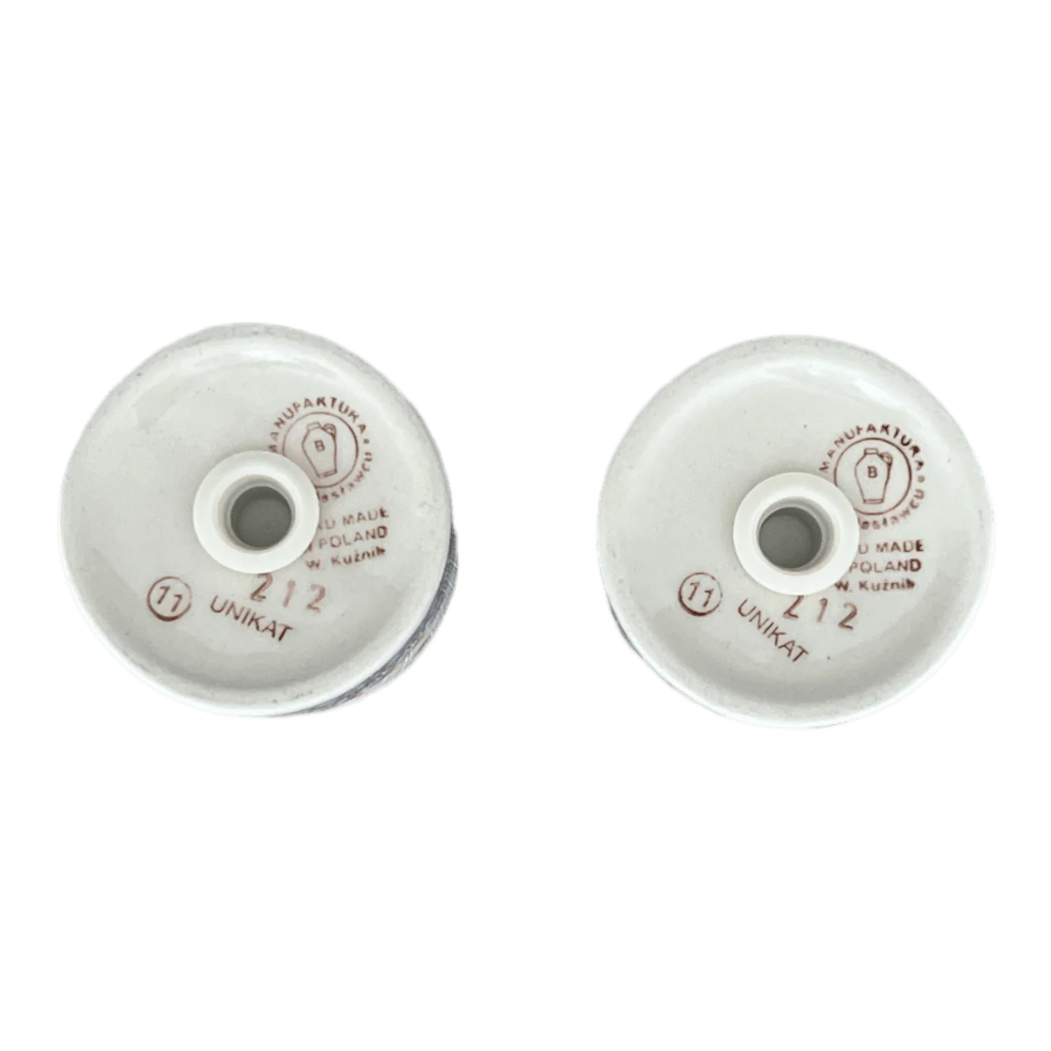 Salt & Pepper, 3.75" in "Snowflake Love" by Manufaktura | S086U-PS01 - Image 3