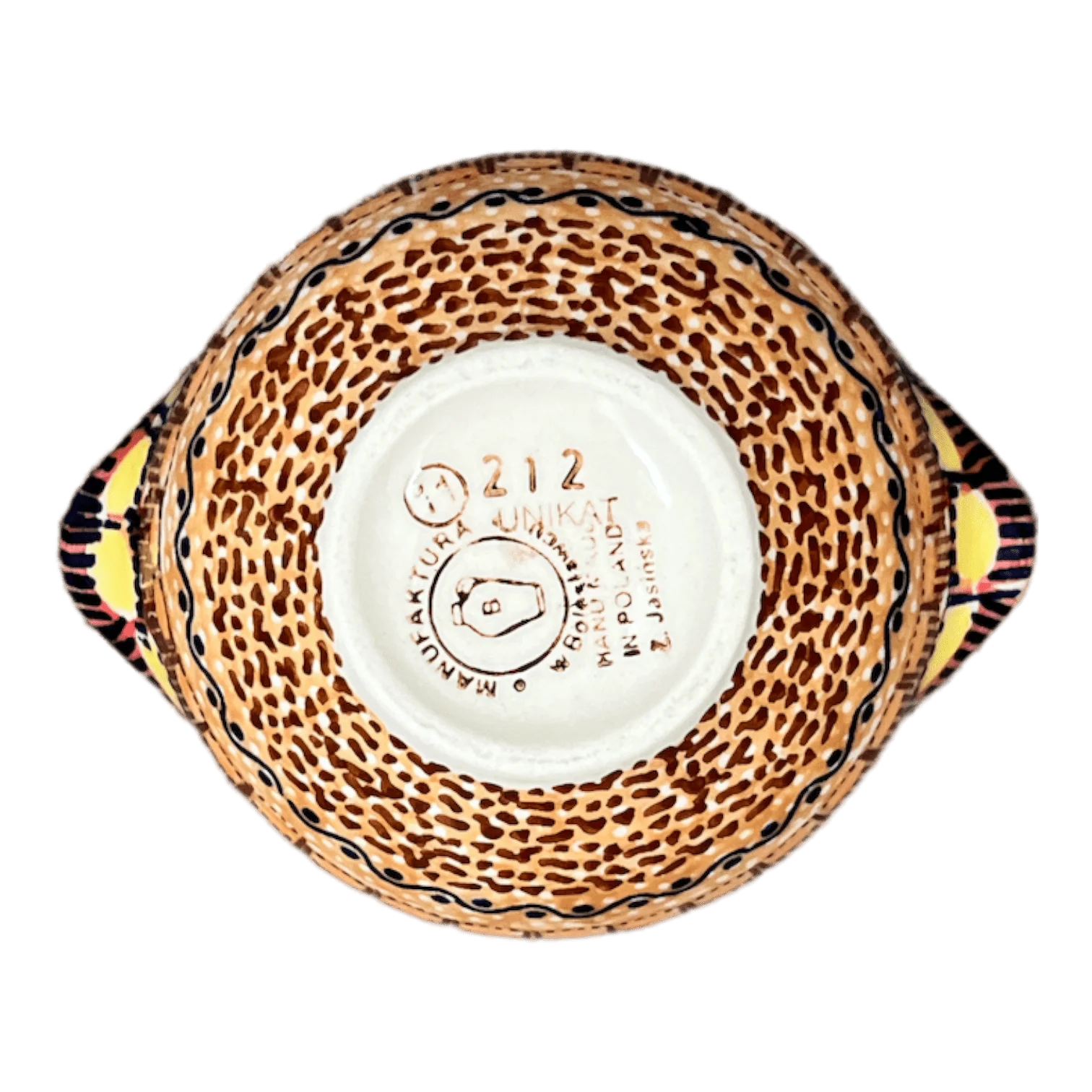 Bowl, Round, Sugar Bowl, 3" in "Desert Sunrise" by Manufaktura | C003U-KLJ - Image 3