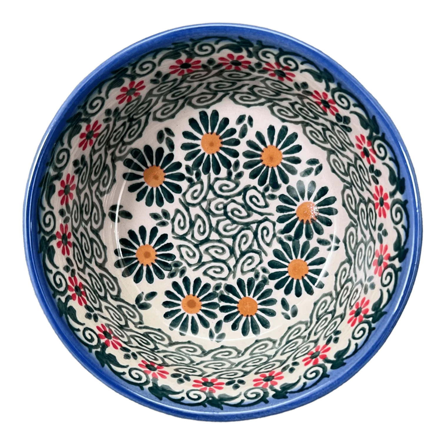 Bowl, Round, 4.25" in "Garden Breeze" by Andy | NDA84-A48 - Image 3