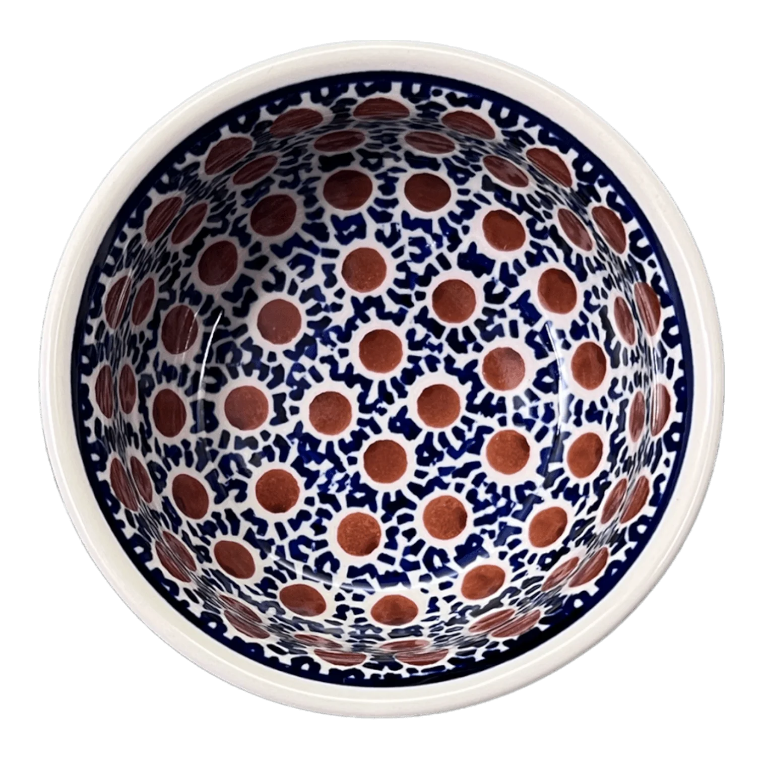 Bowl, Round, 4.5" in "Chocolate Drop" by Manufaktura | M082T-55 - Image 4