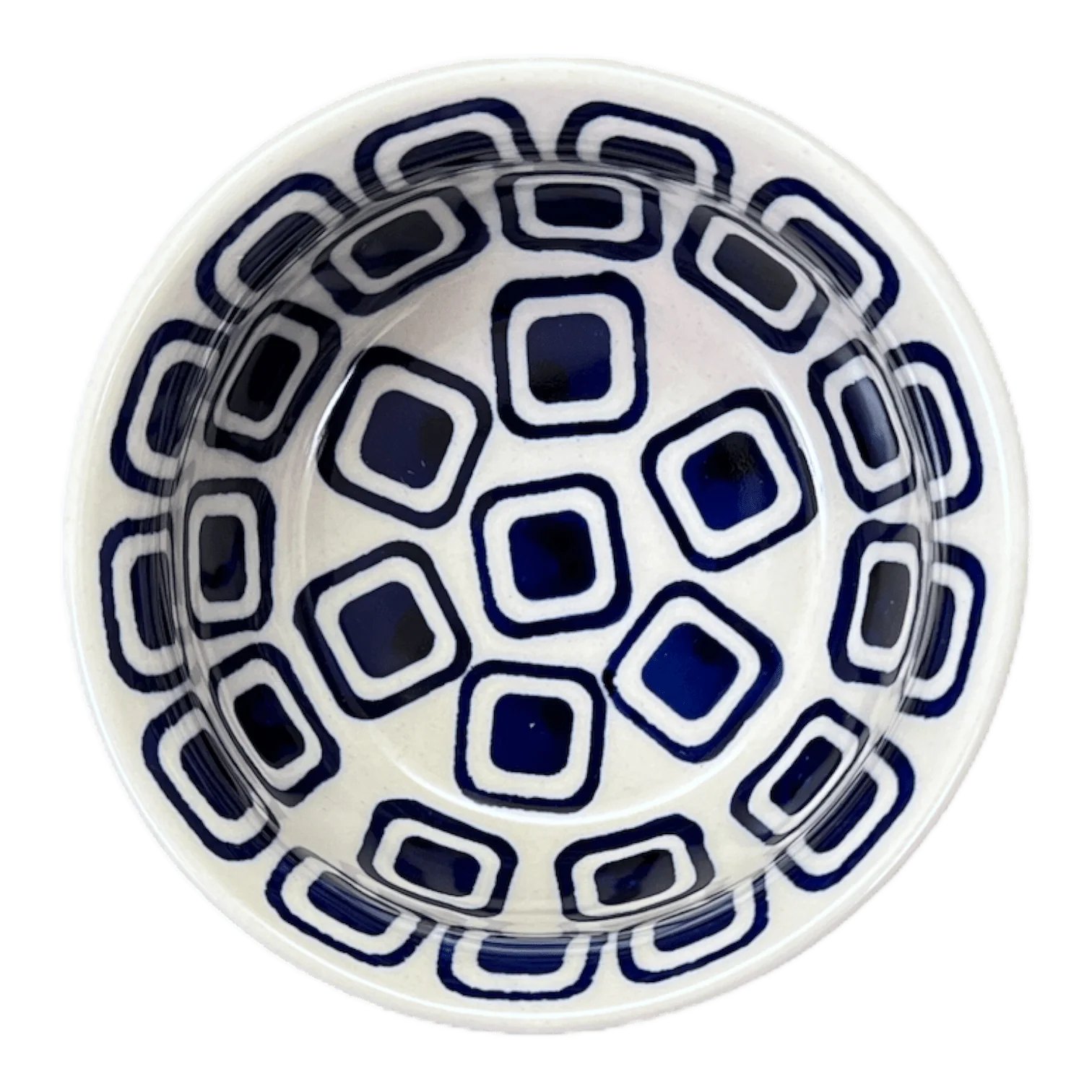 Bowl, Round, 4.5" in "Navy Retro" by Manufaktura | M082U-601A - Image 3