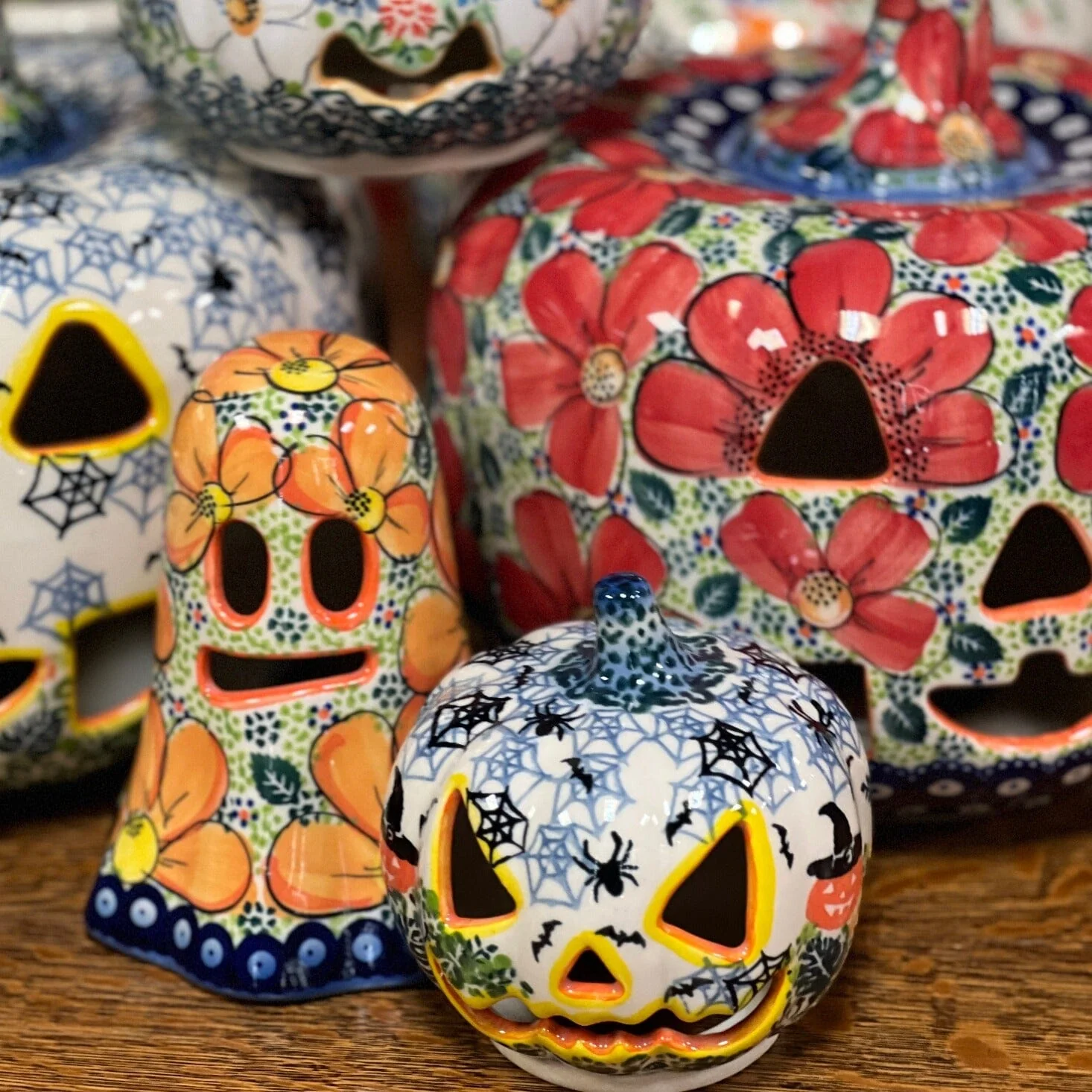 Luminary, Ghost, 5.25" in "All Hallows' Eve" by Galia | GAD46-AH1 - Image 2
