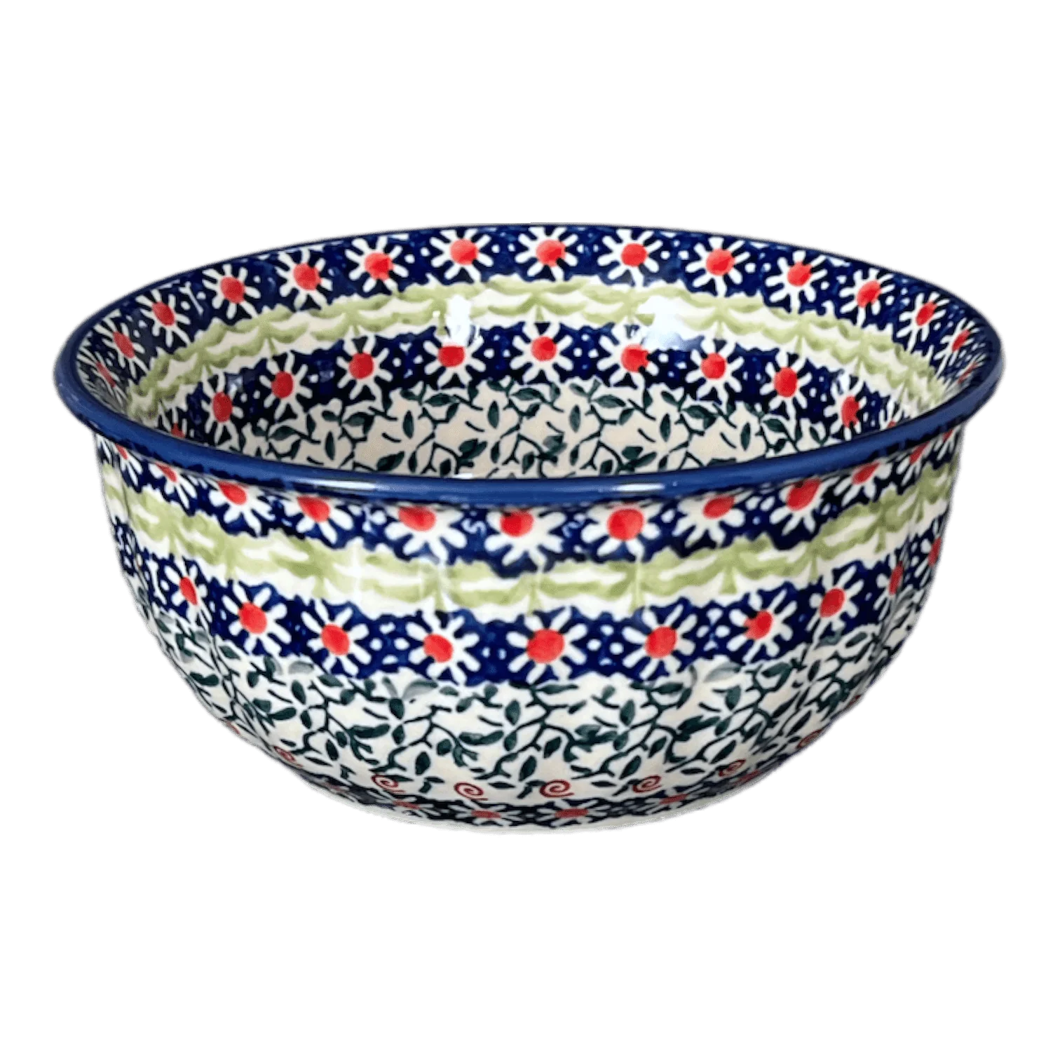 Bowl, Round, 5.5" in "Daisy Rings" by Manufaktura | M083U-GP13