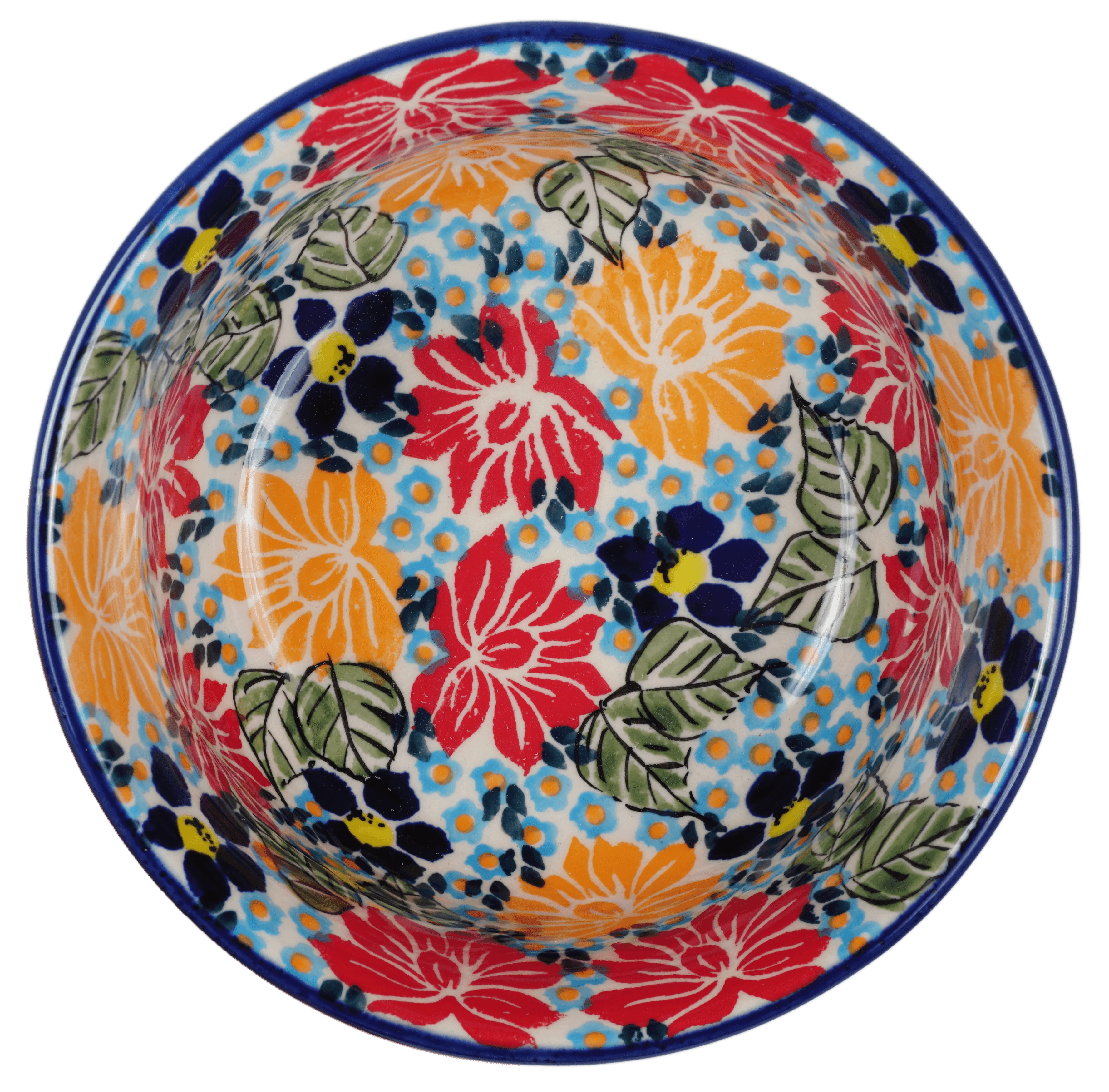 Bowl, Round, 5.5" in "Evening Bouquet" by Manufaktura | M083S-KS02 - Image 2