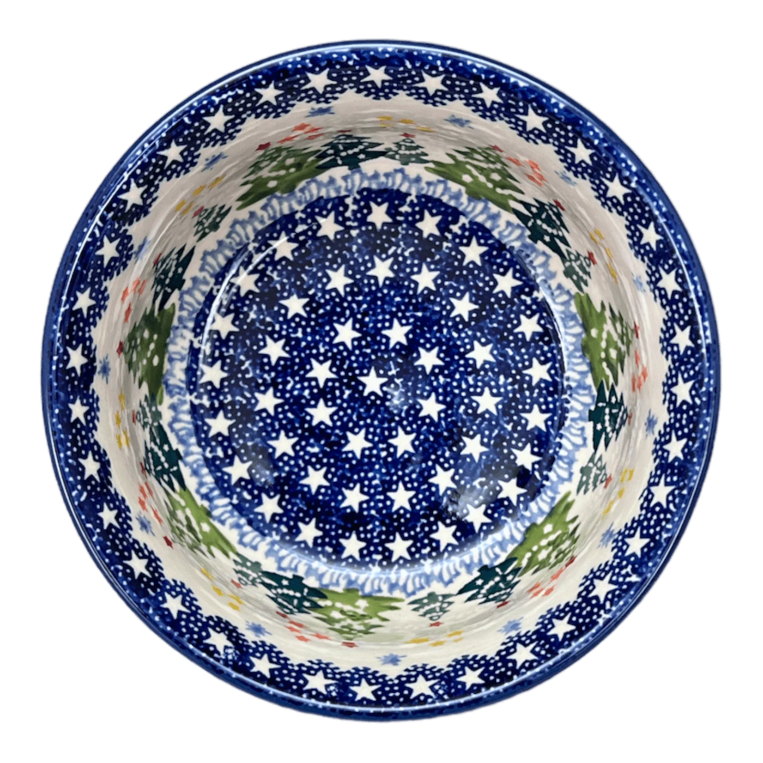 Bowl, Round, 5.5" in "Festive Forest" by Manufaktura | M083U-INS6 - Image 4