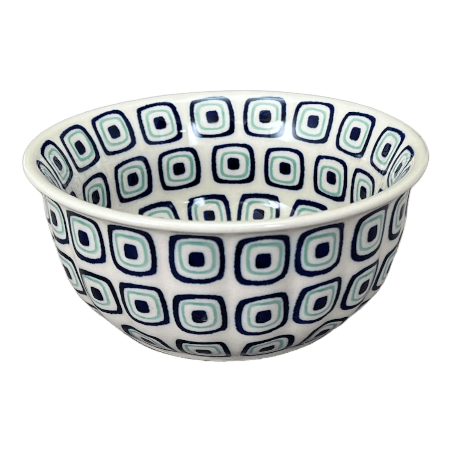 Bowl, Round, 5.5" in "Green Retro" by Manufaktura | M083U-604A