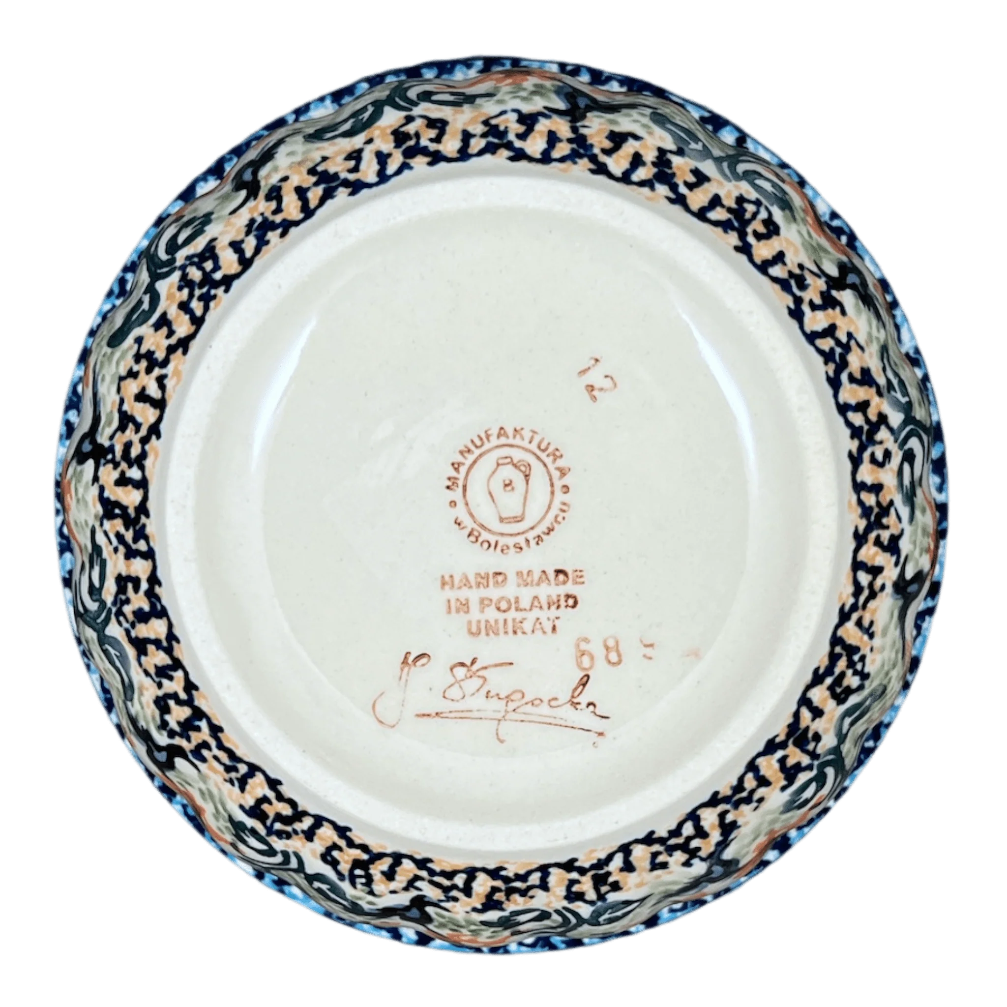 Bowl, Round, 5.5" in "Hummingbird Harvest" by Manufaktura | M083S-JZ35 - Image 4