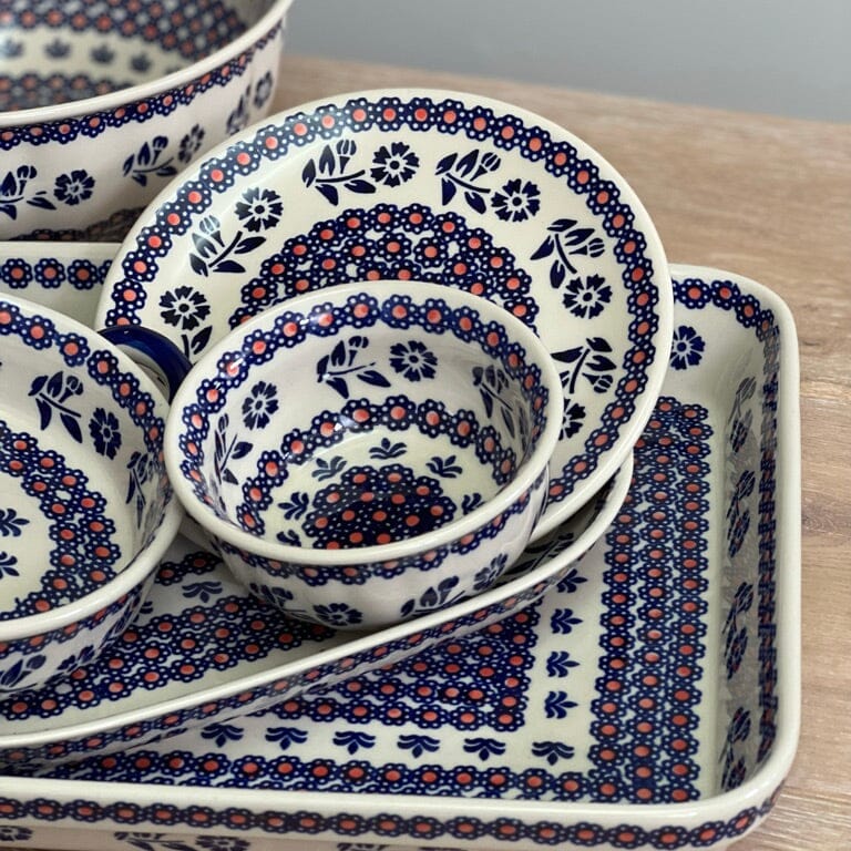 Bowl, Round, 5.5" in "Swedish Flower" by Manufaktura | M083T-KLK - Image 2