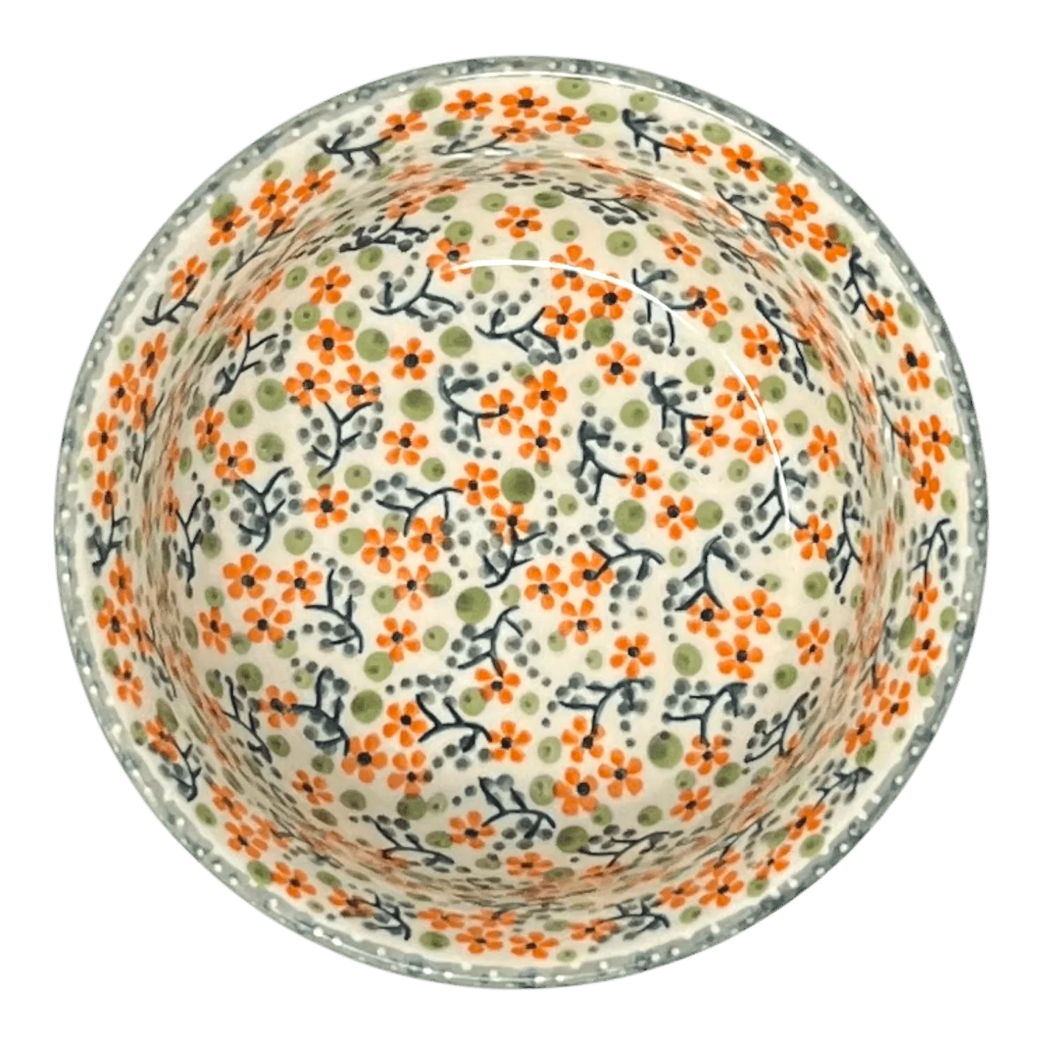 Bowl, Round, 5.5" in "Peach Blossoms" by Manufaktura | M083S-AS46 - Image 3