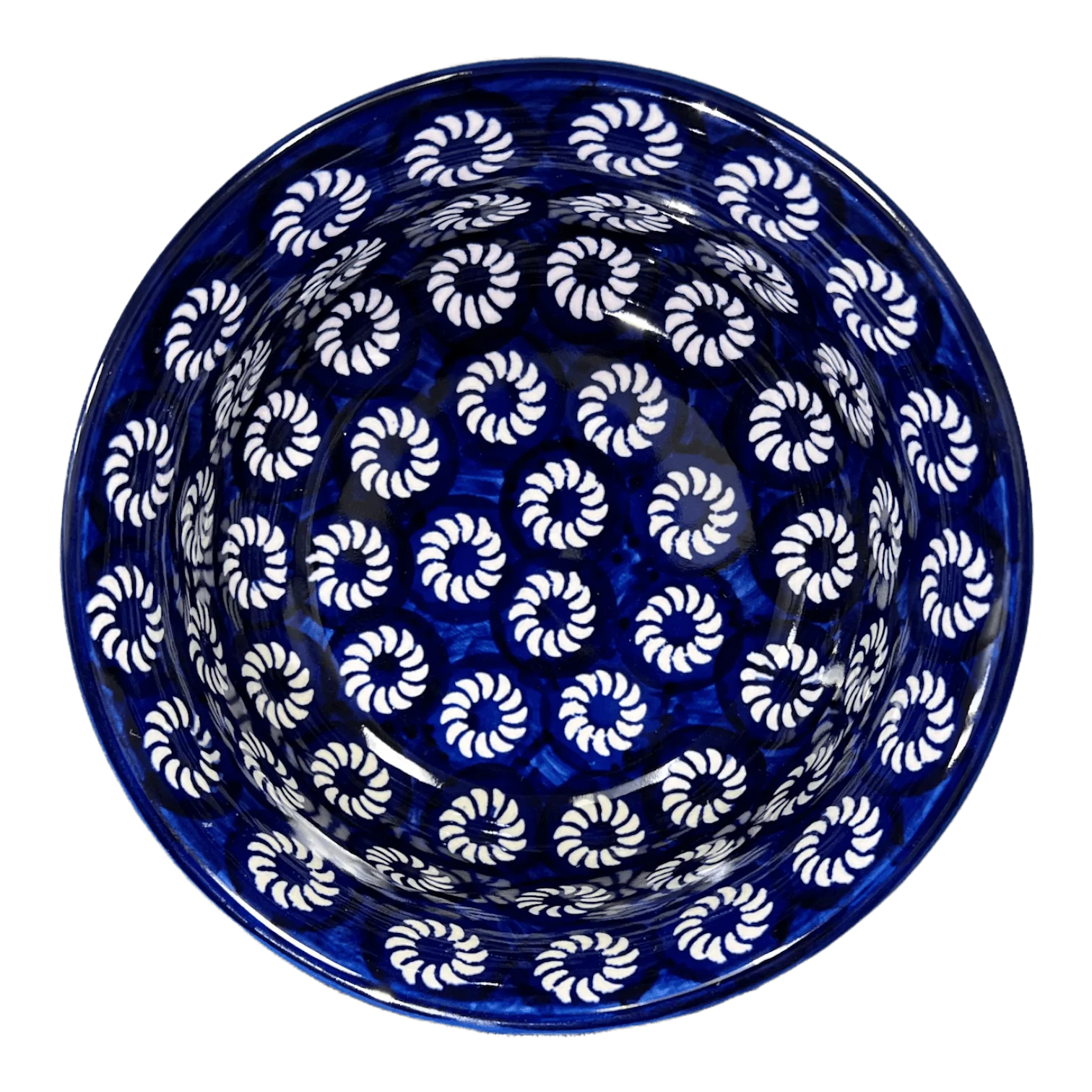 Bowl, Round, 5.5" in "Plentiful Pinwheels" by Manufaktura | M083U-ZP02 - Image 3