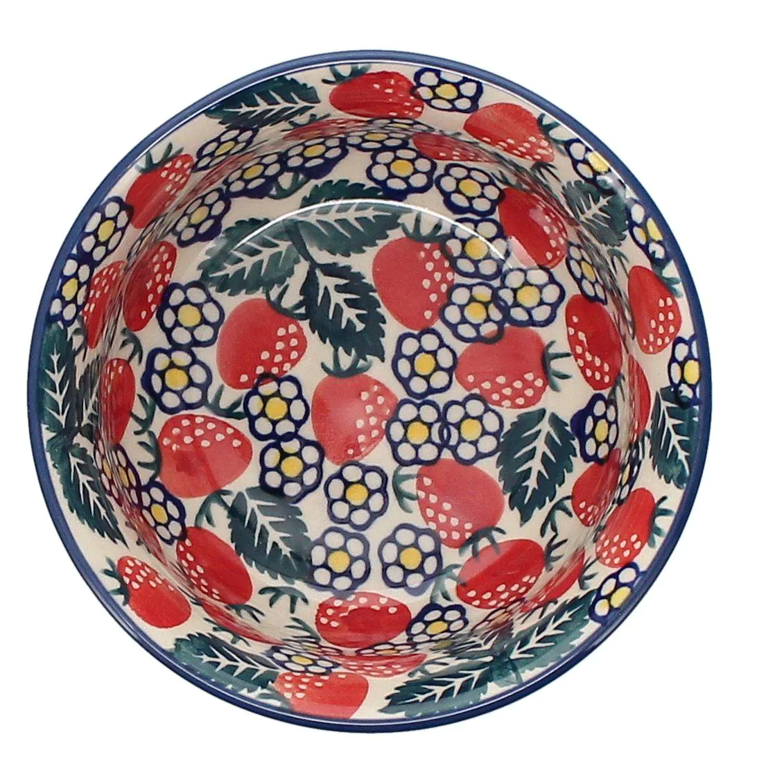 Bowl, Round, 5.5" in "Strawberry Fields" by Manufaktura | M083U-AS59 - Image 3