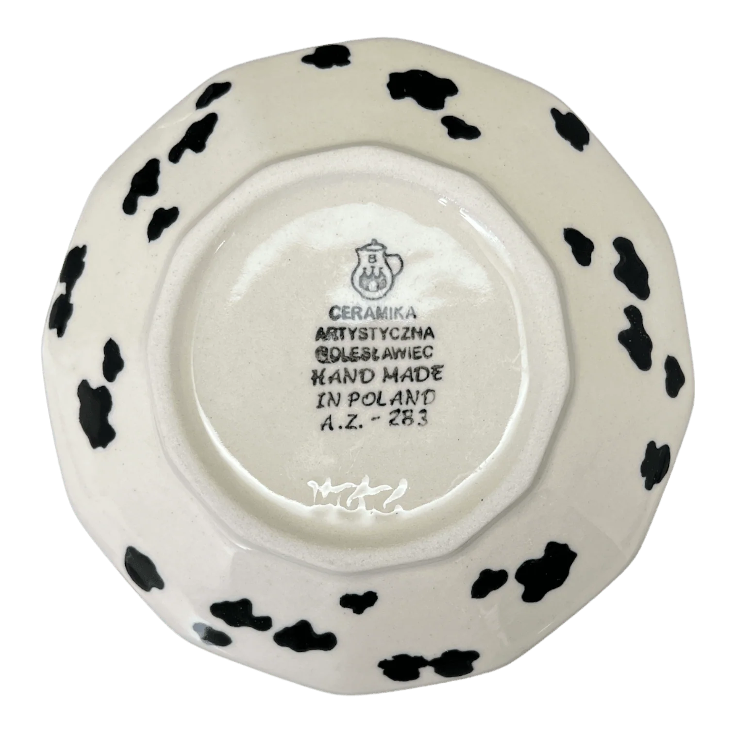 Bowl, Multiangular, 5" in "Cowabunga" by Ceramika Artystyczna | A221-2416V - Image 4