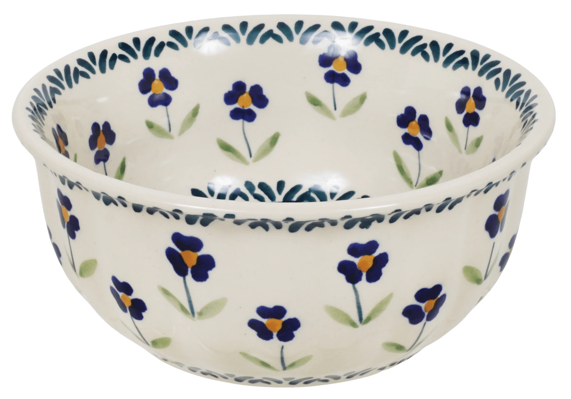 Bowl, Round, 5.5" in "Forget Me Not" by Manufaktura | M083T-ASS