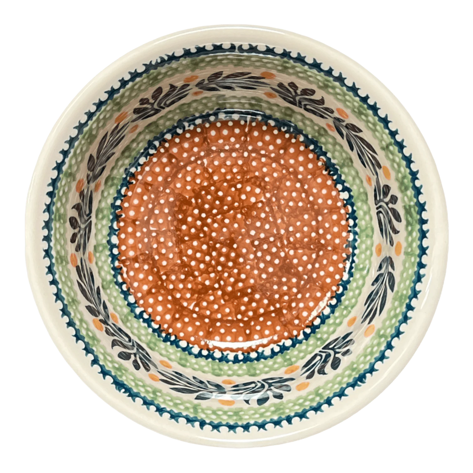 Bowl, Round, 5.5" in "Jungle Flora" by Manufaktura | M083T-DPZG - Image 4