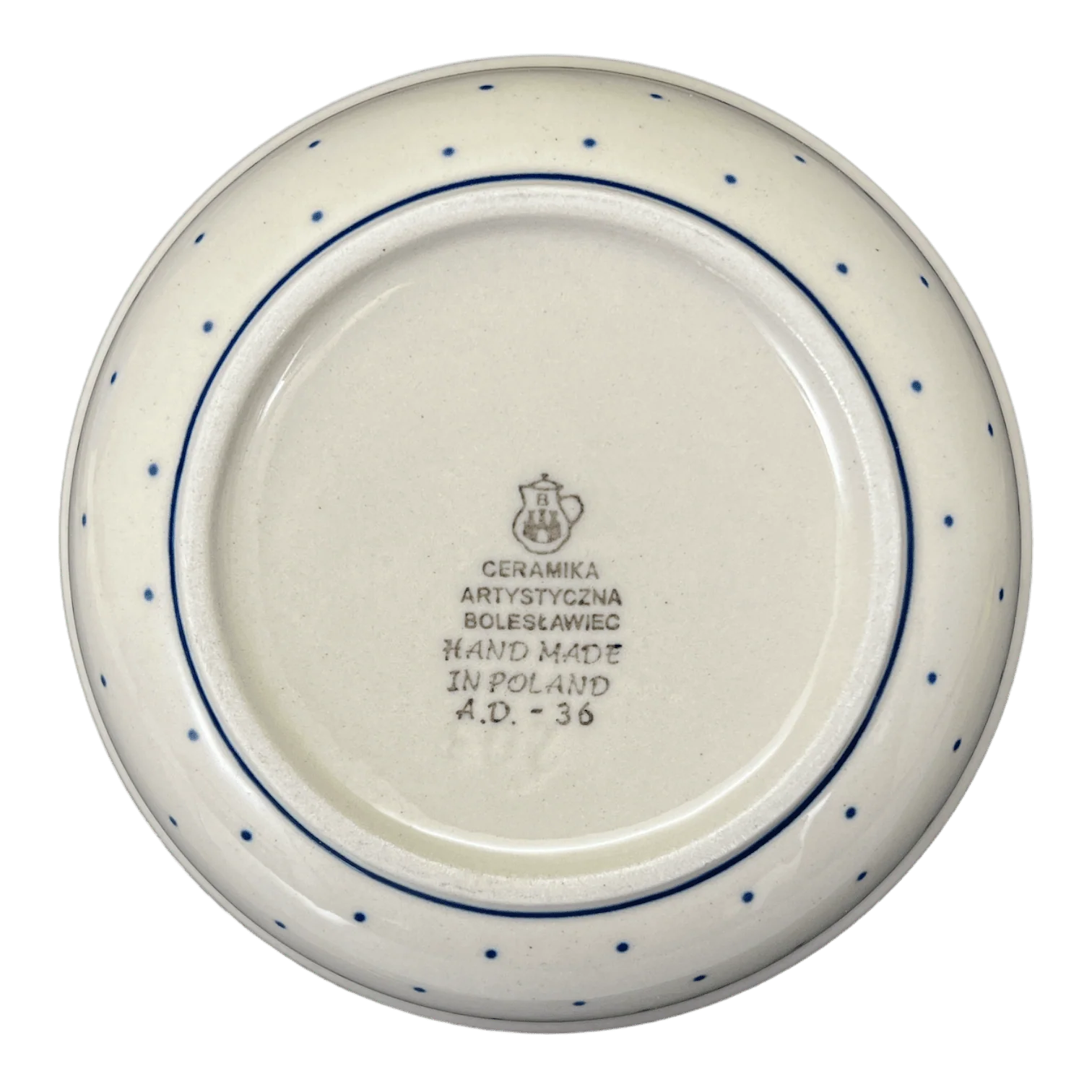 Bowl, Round, 6.25" in "Sunny Circle" by Ceramika Artystyczna | A209-0215 - Image 3