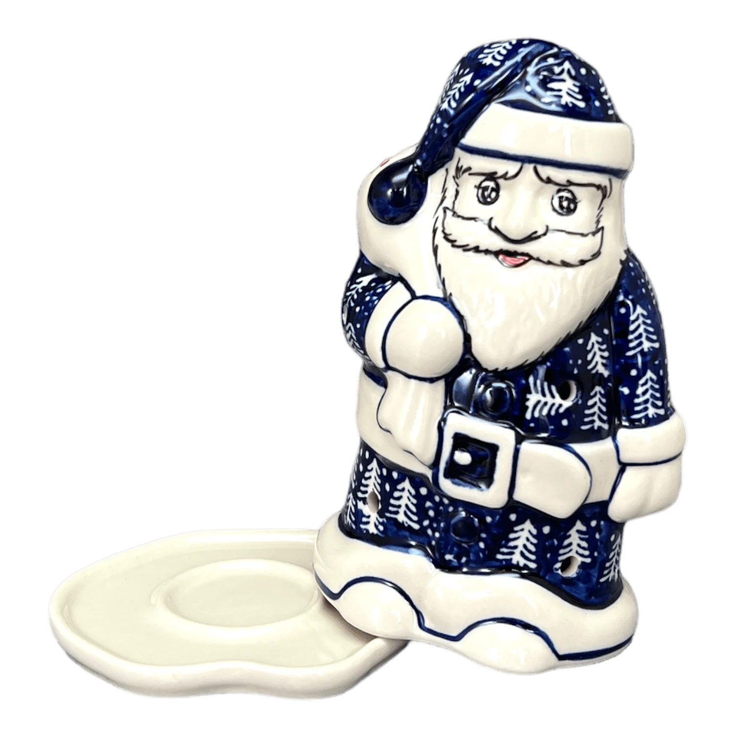 Luminary, Santa, 6.25" in "Holiday Cheer" by Manufaktura | L030T-NOS2 - Image 3