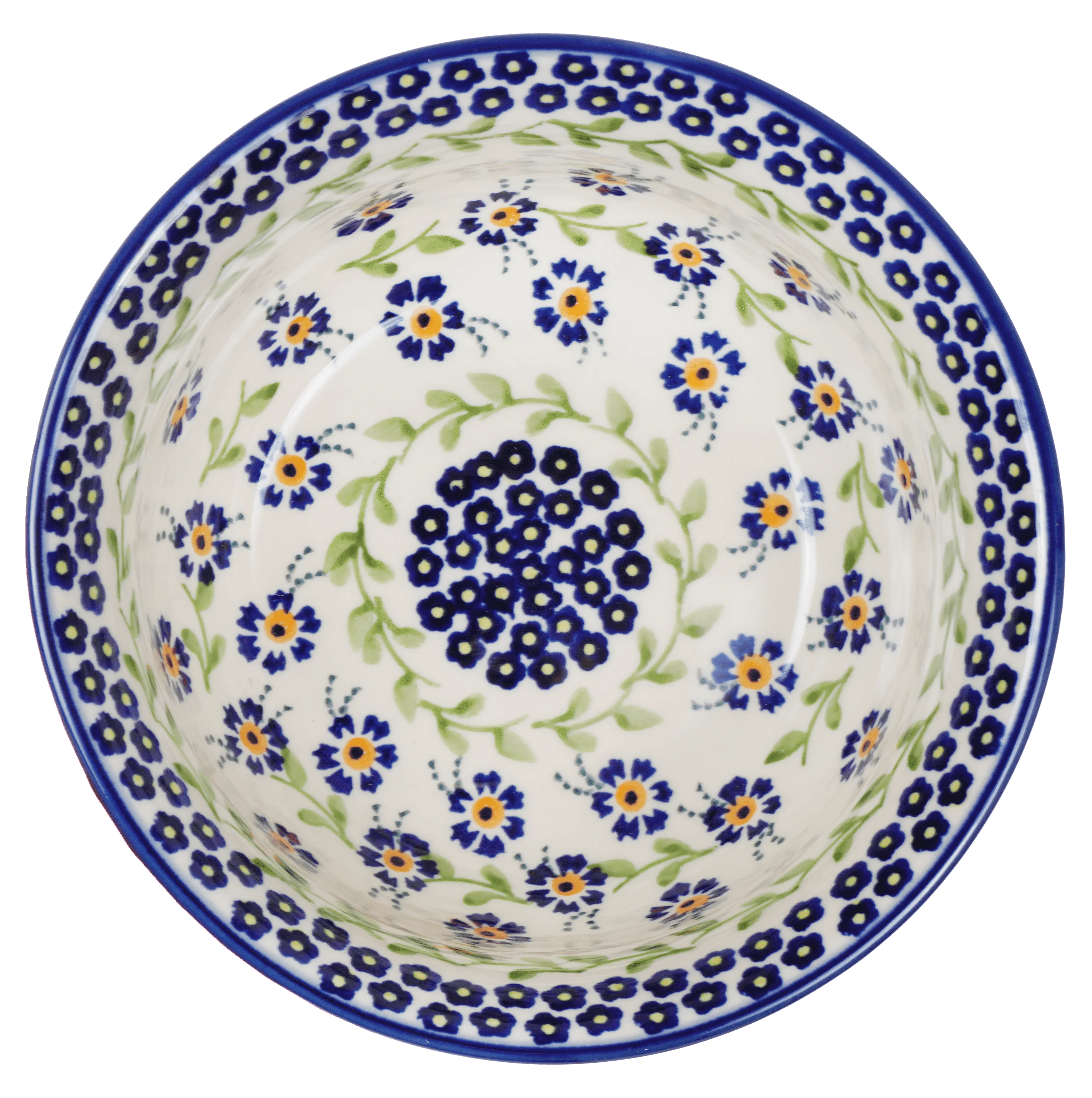 Bowl, Round, 6.5" in "Blue Clematis" by Manufaktura | M084U-VB03 - Image 2