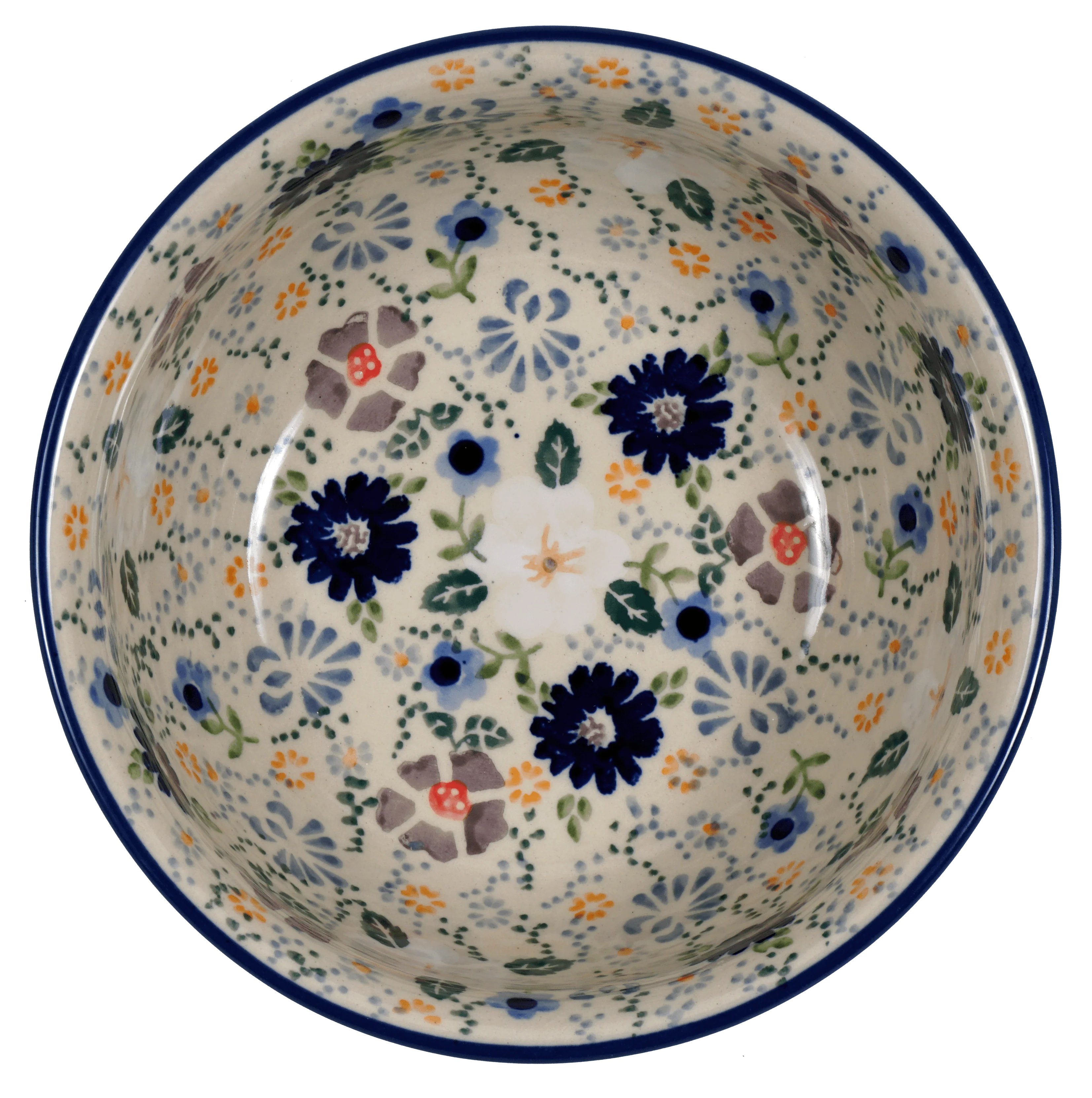 Bowl, Round, 6.5" in "Scattered Petals" by Manufaktura | M084S-EO35 - Image 2