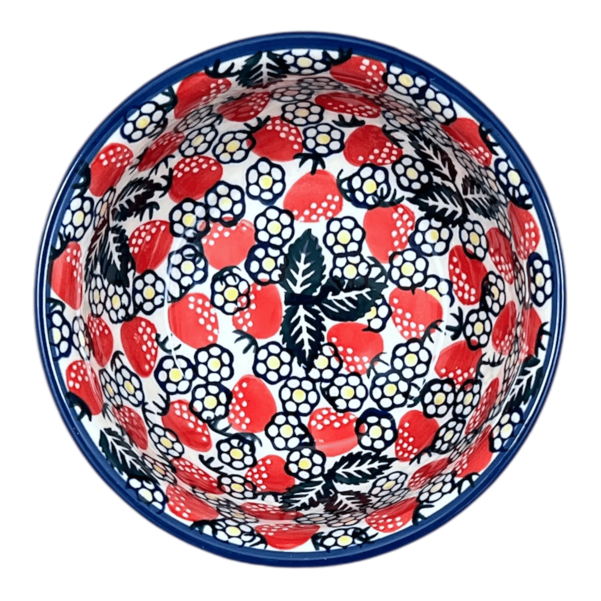 Bowl, Round, 6.5" in "Strawberry Fields" by Manufaktura | M084U-AS59 - Image 3