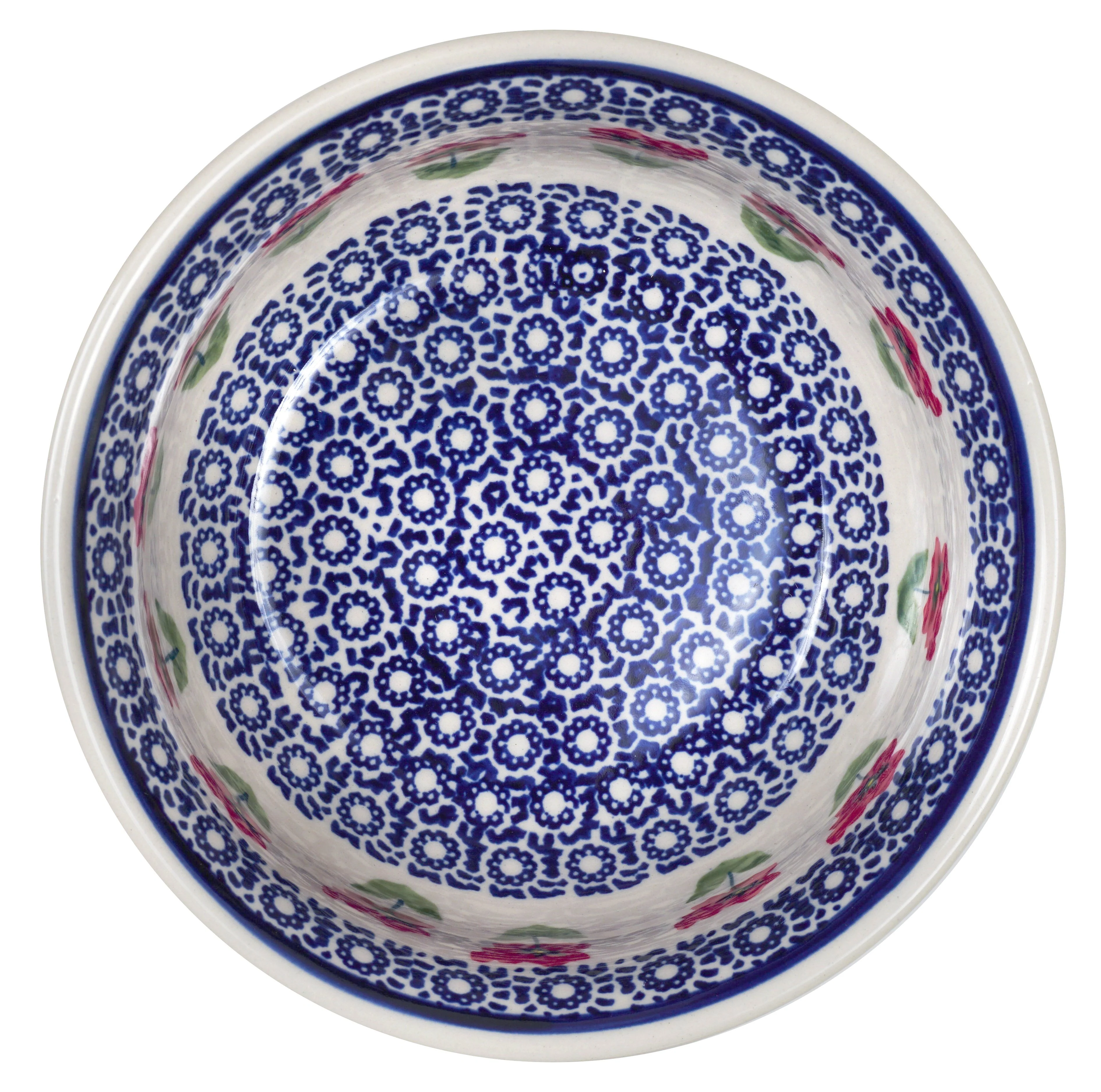 Bowl, Round, 6.5" in "Poppy Garden" by Manufaktura | M084T-EJ01 - Image 3