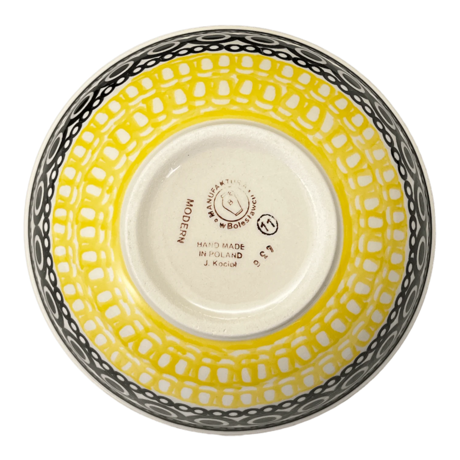 Bowl, Round, 6.75" in "Night Owl" by Manufaktura | M090M-13ZO - Image 3