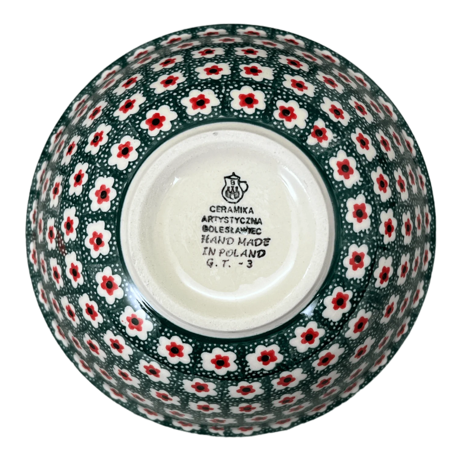 Bowl, Round, Kitchen, 6.75" in "Riot Daffodils" by Ceramika Artystyczna | A058-1174Q - Image 4